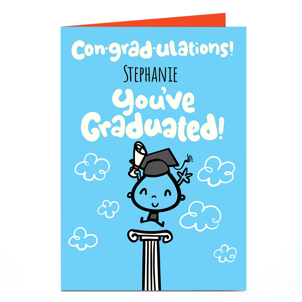 Personalised Fruitlooops Congratulations Card - You've Graduated