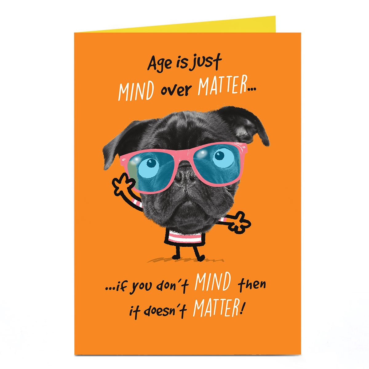 Personalised Pink Pet Shop Birthday Card - Mind Over Matter