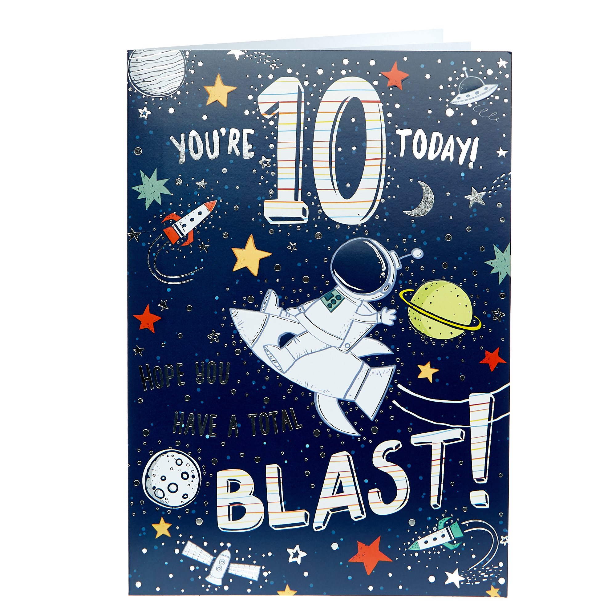 10th Birthday Card - Have A Blast
