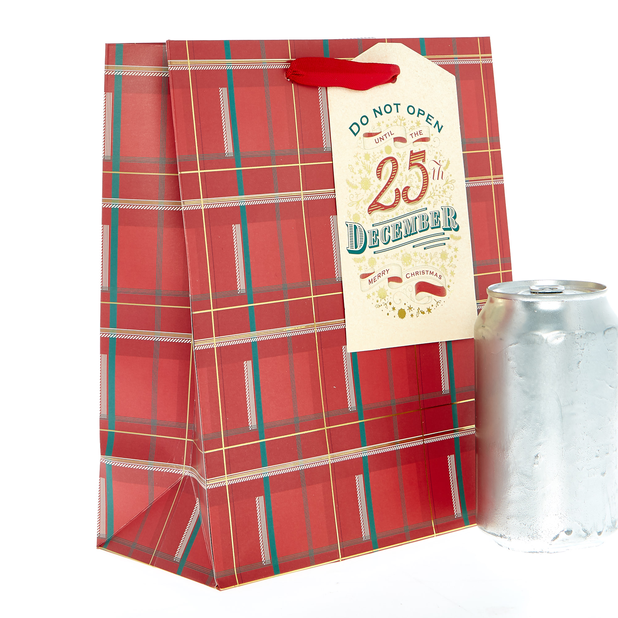 Medium Landscape 25th December Christmas Gift Bag