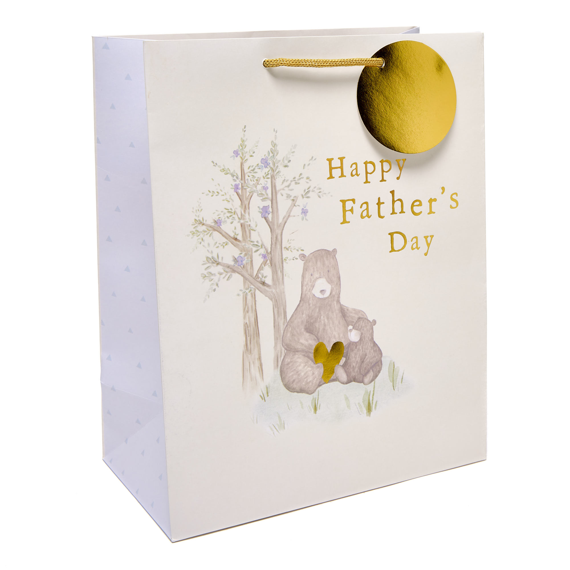 Happy Father's Day Bears Large Portrait Gift Bag