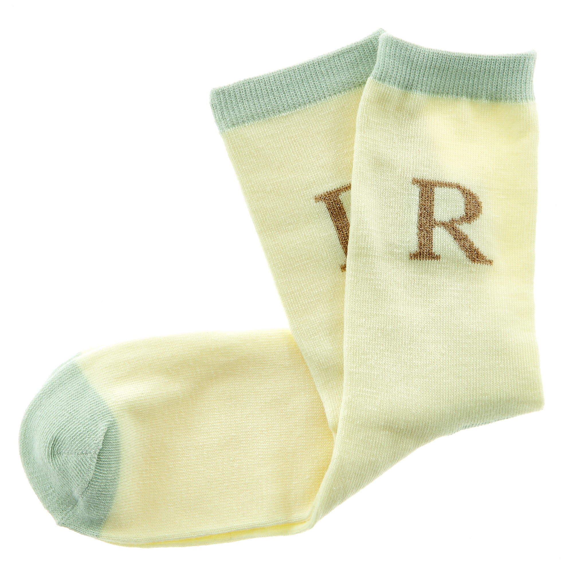 Letter R Socks