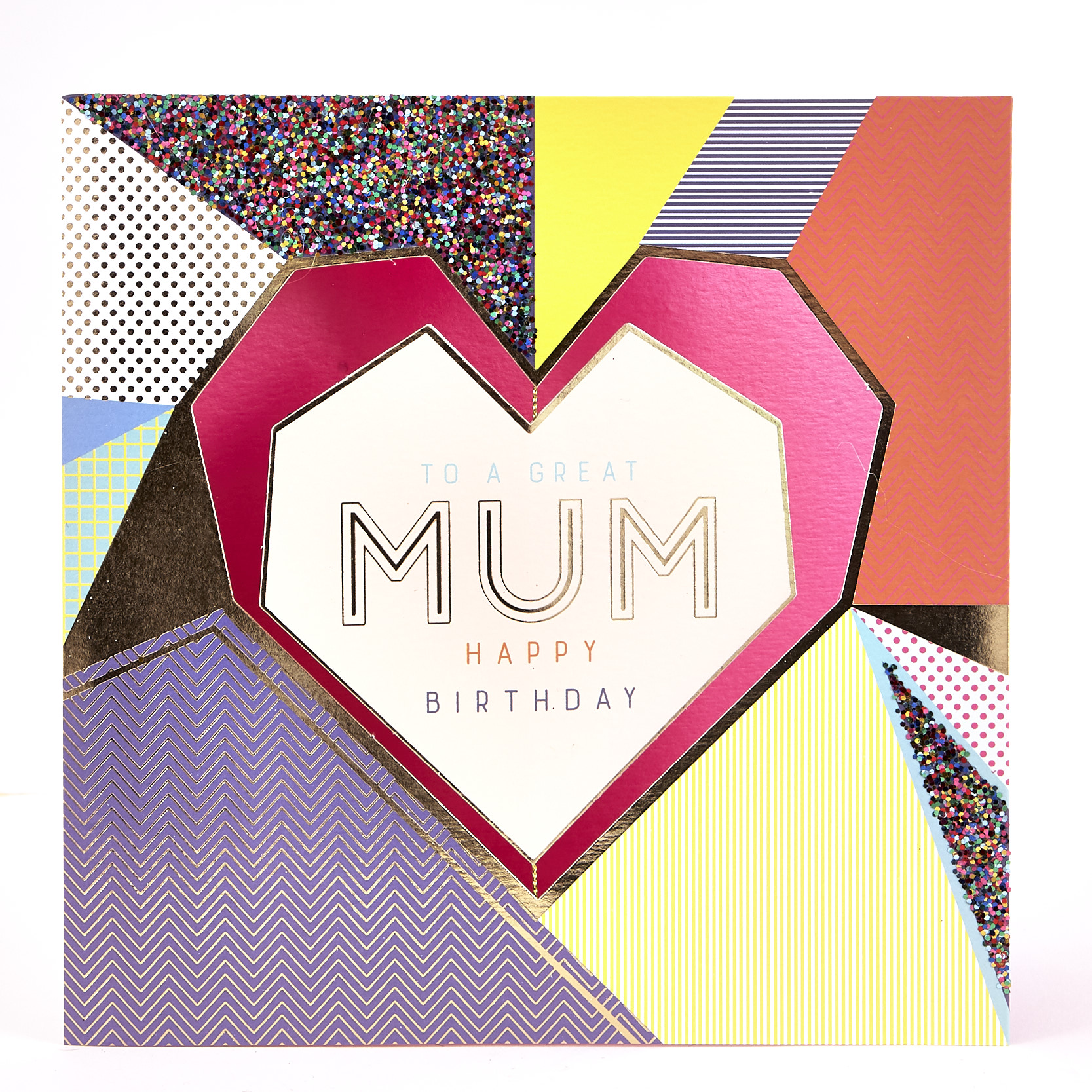 Exquisite Collection Birthday Card - Mum Heart
