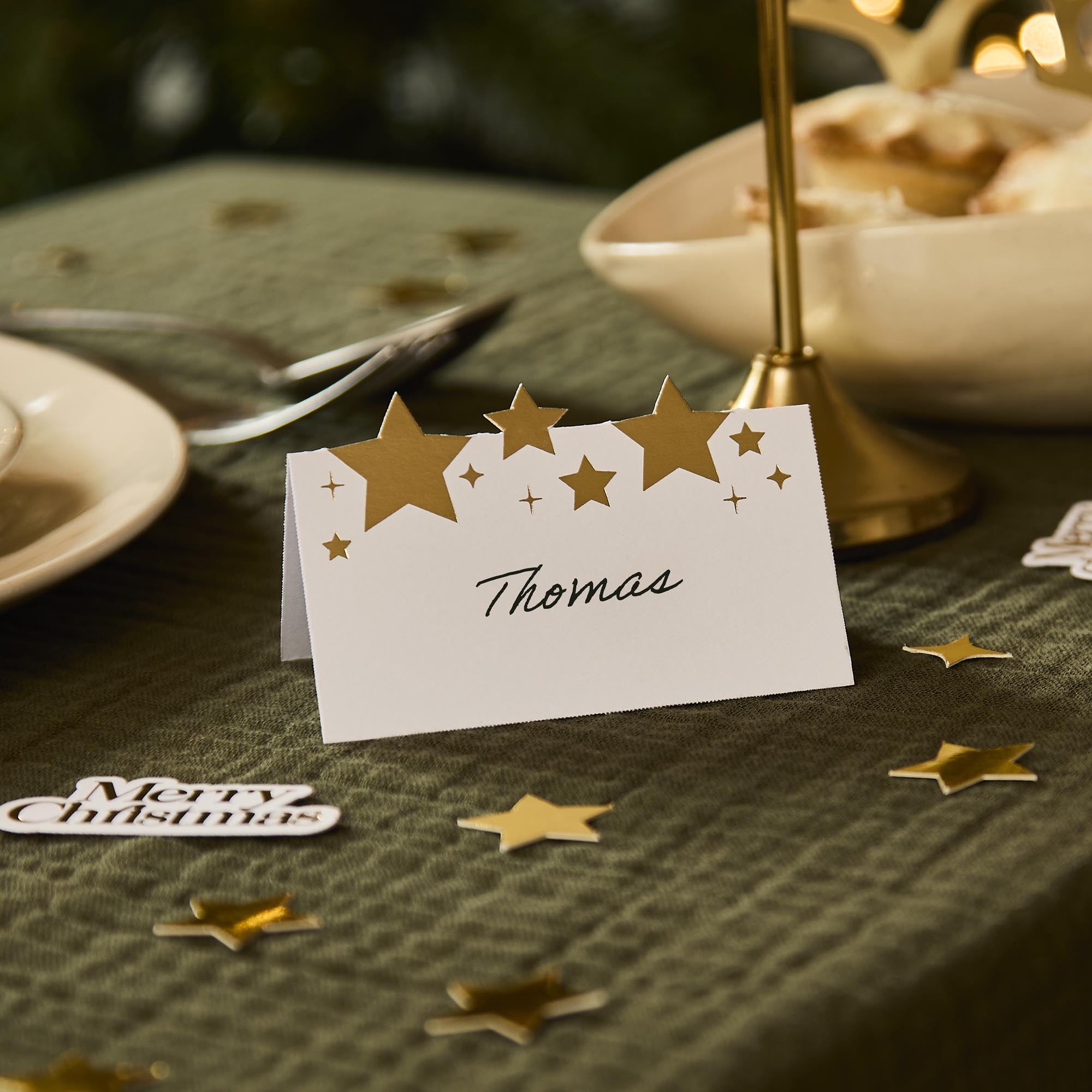 Star Place Cards - Pack of 10