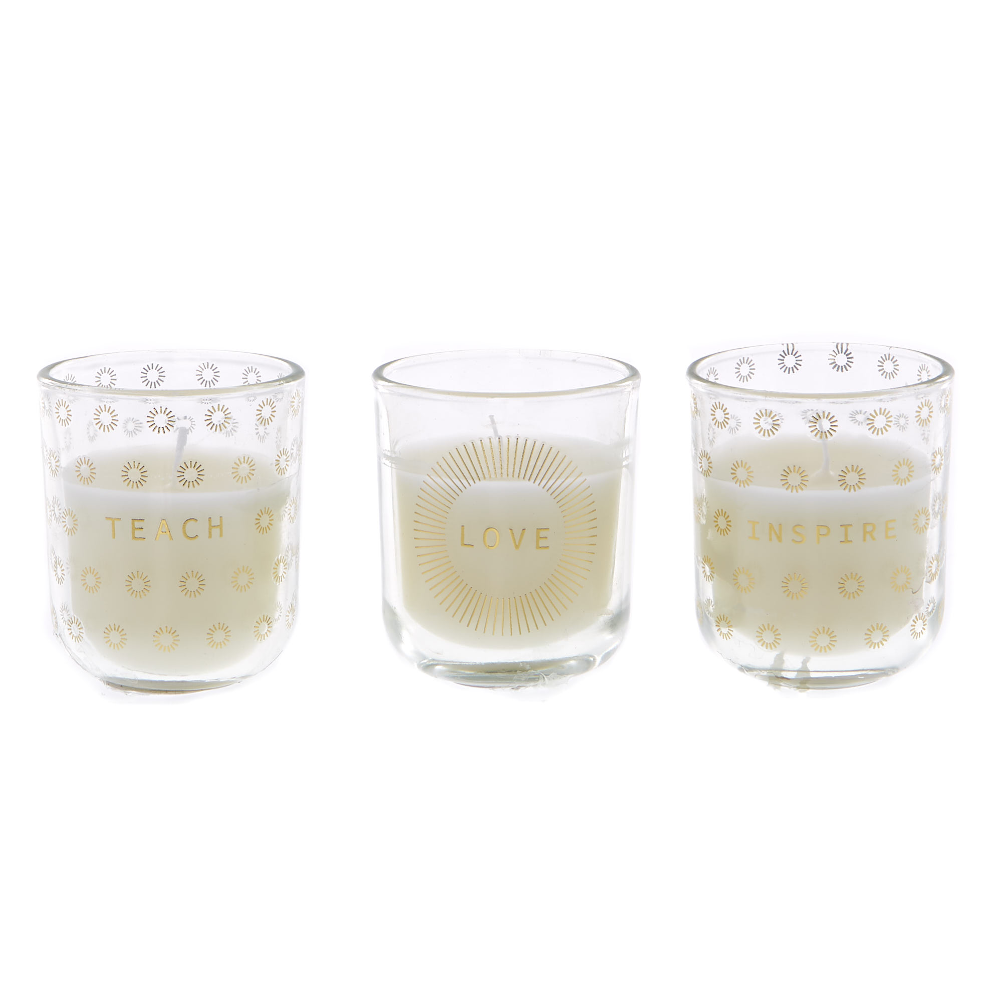 Thanks For Helping Me Shine Pomegranate & Cashmere Scented Candles Trio