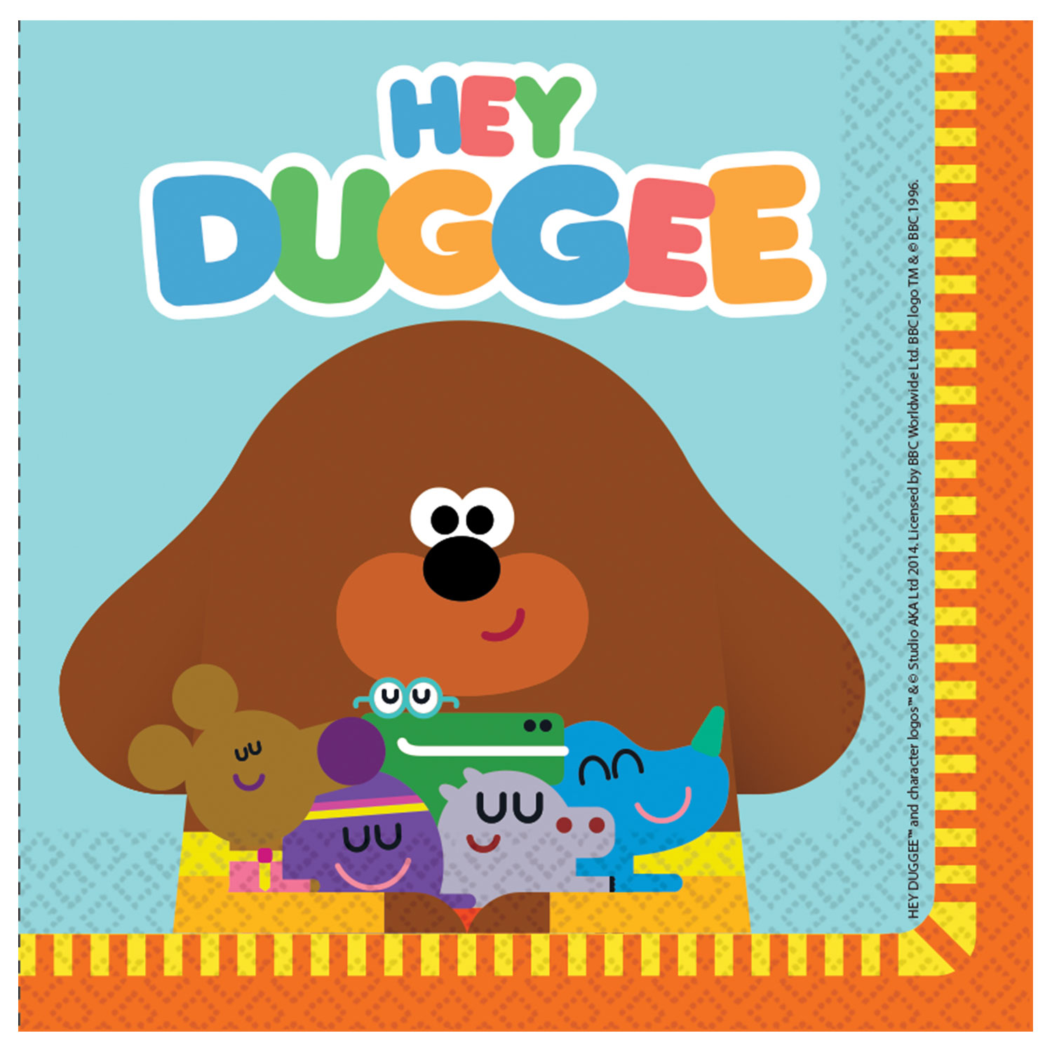 Hey Duggee Party Tableware & Decorations Bundle - 16 Guests