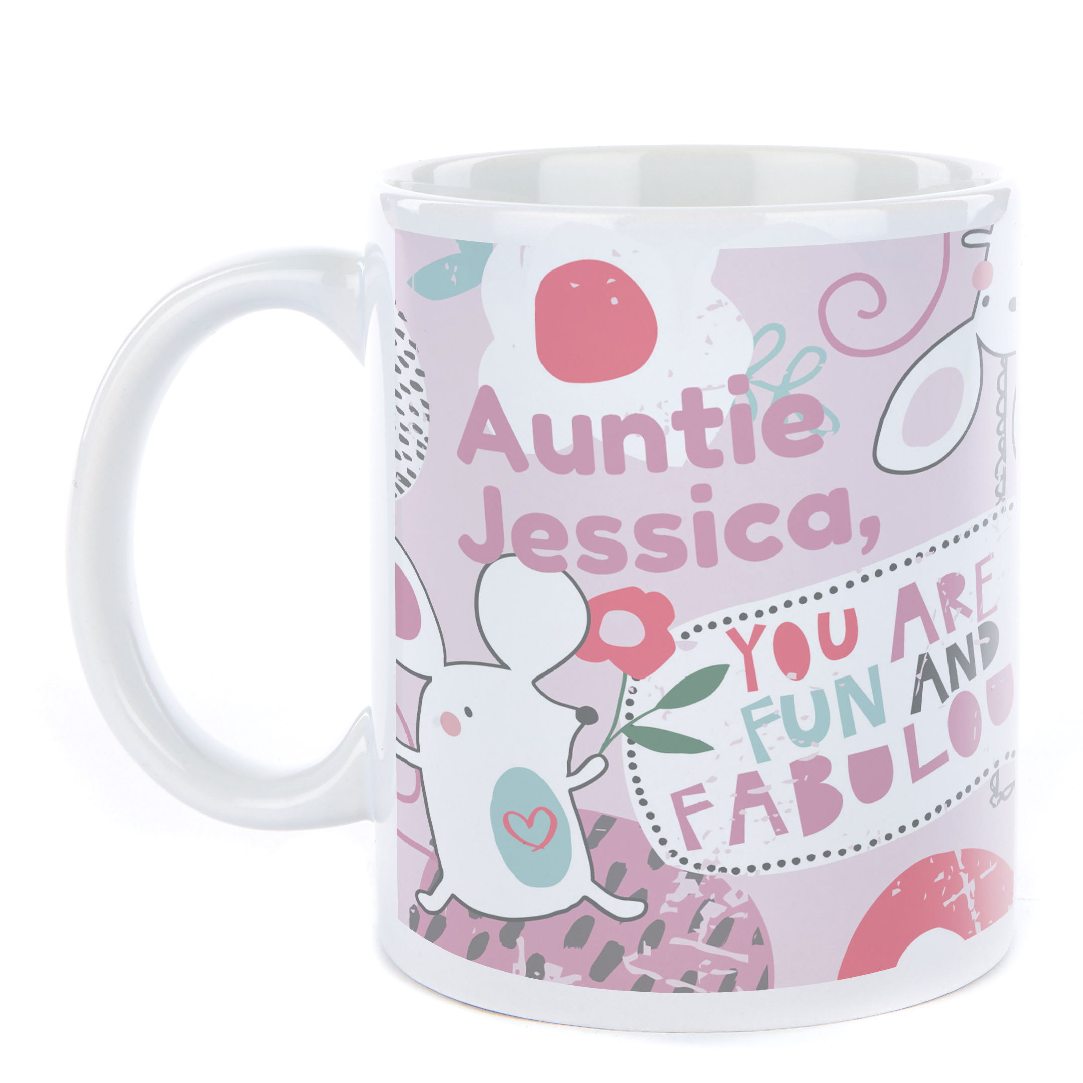 Photo Bev Hopwood Mug - Fun and Fabulous Auntie