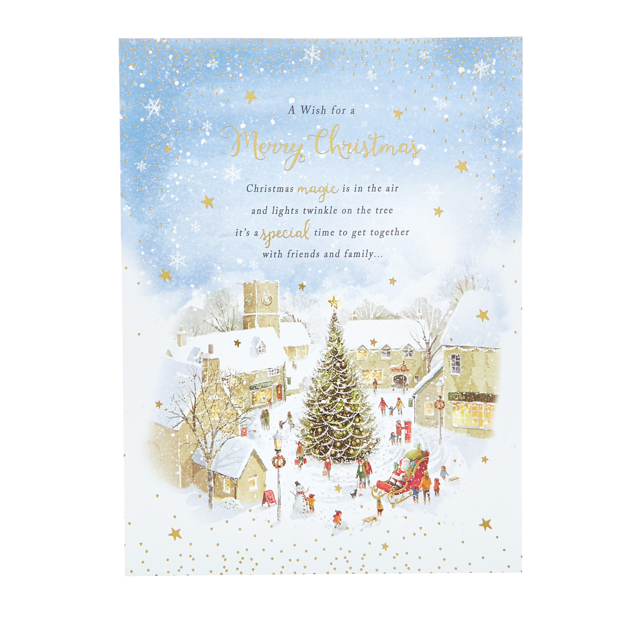 12 Deluxe Charity Boxed Christmas Cards - Festive Scenes (2 Designs)