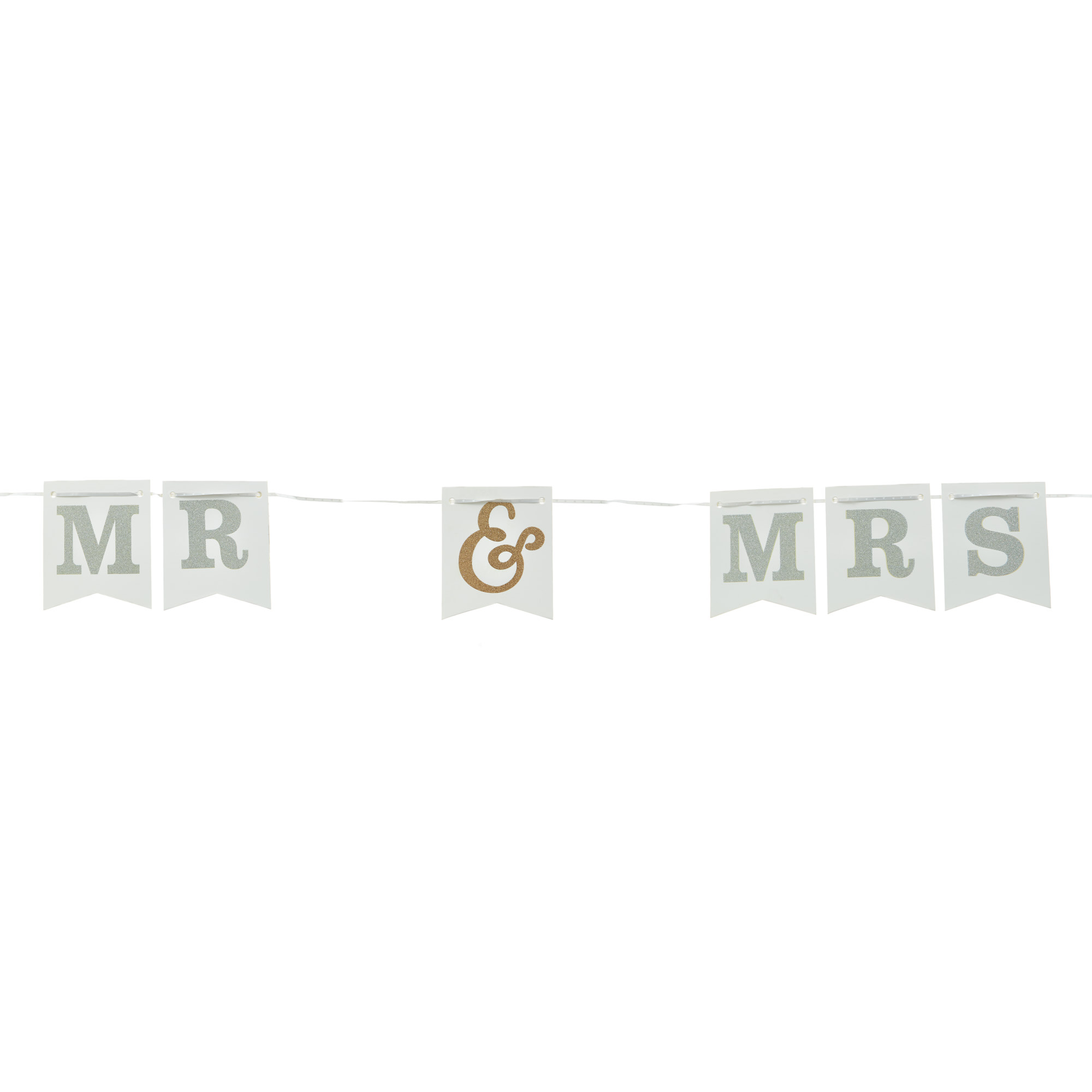 Mr & Mrs Wedding Bunting