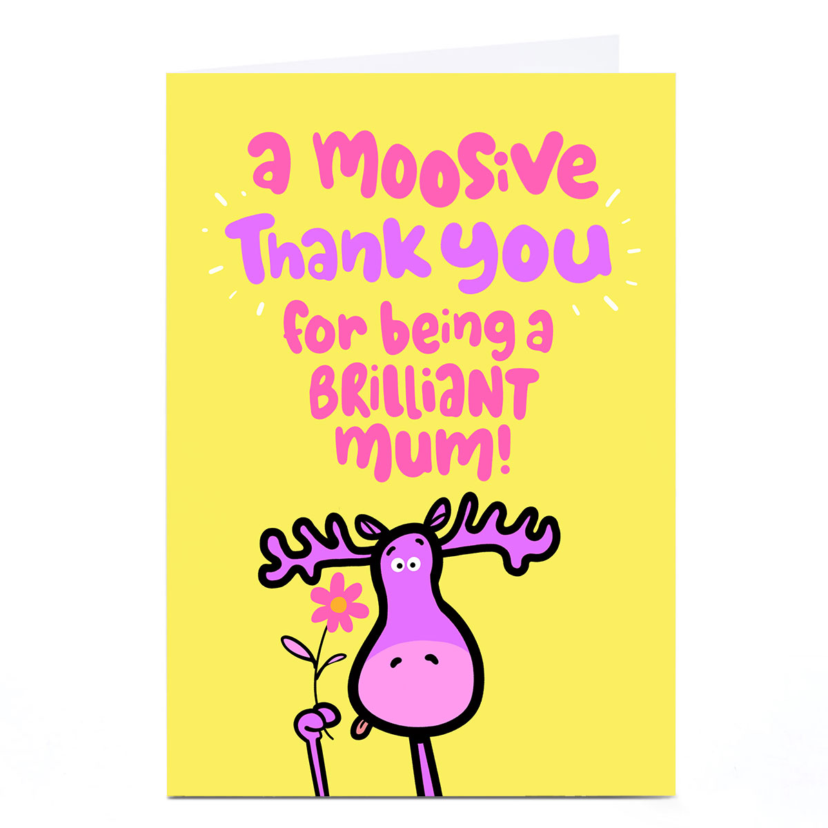 Personalised Fruitloops Mother's Day Card - Moosive Thank You