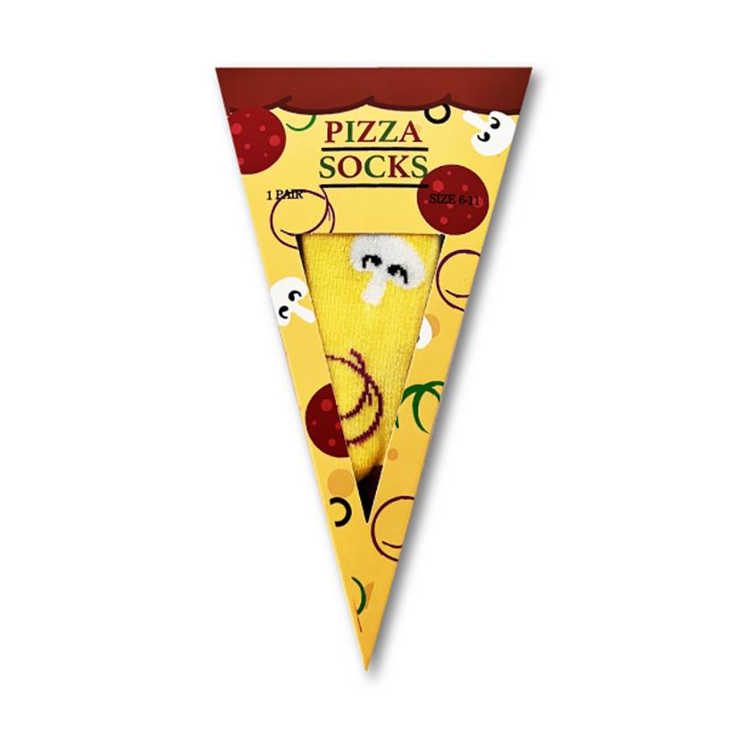 Unisex Slice Slice Baby Pizza Socks - 1 Pair