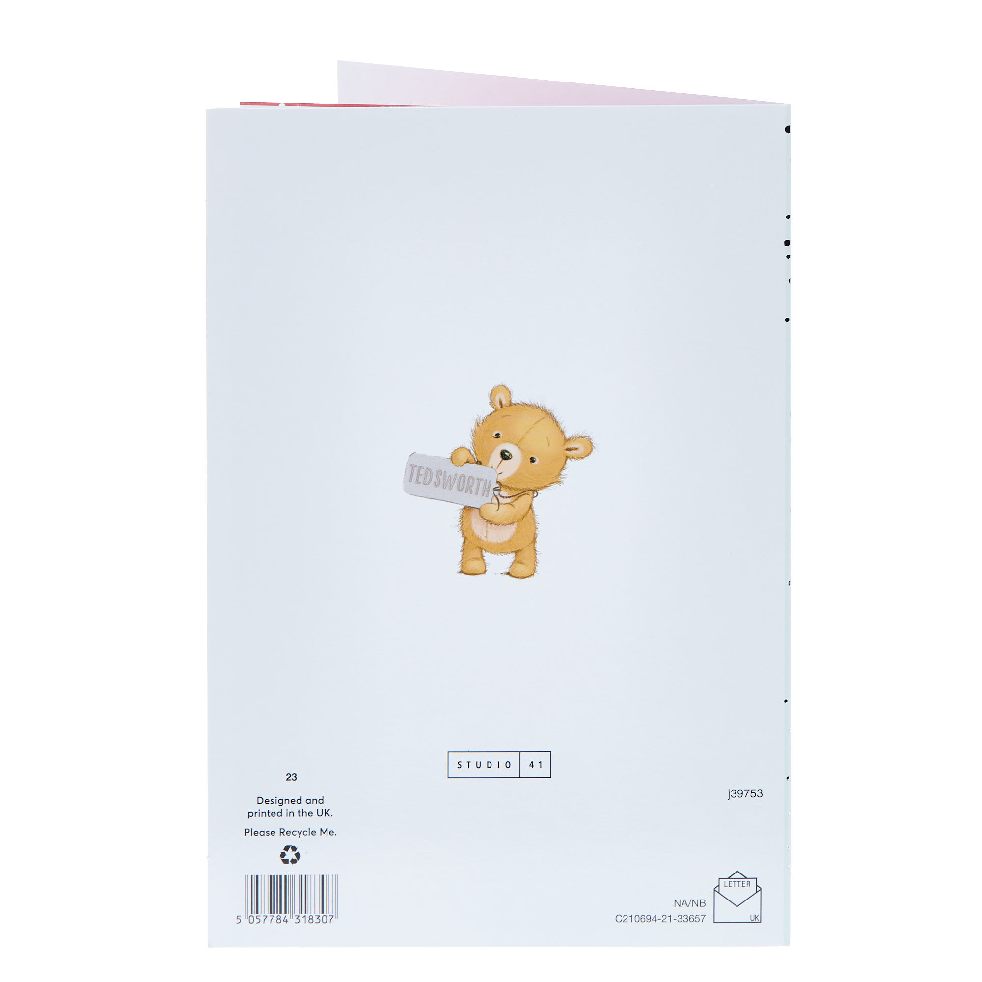 Daughter & Son In Law Lovely Bears Christmas Card