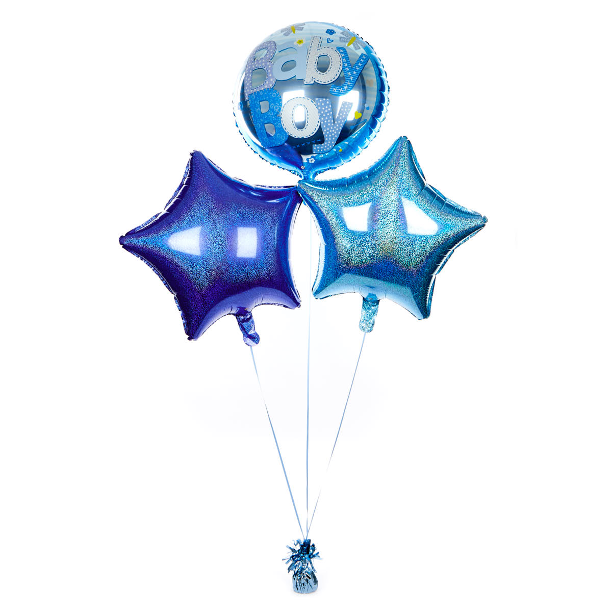 baby boy balloon arrangements