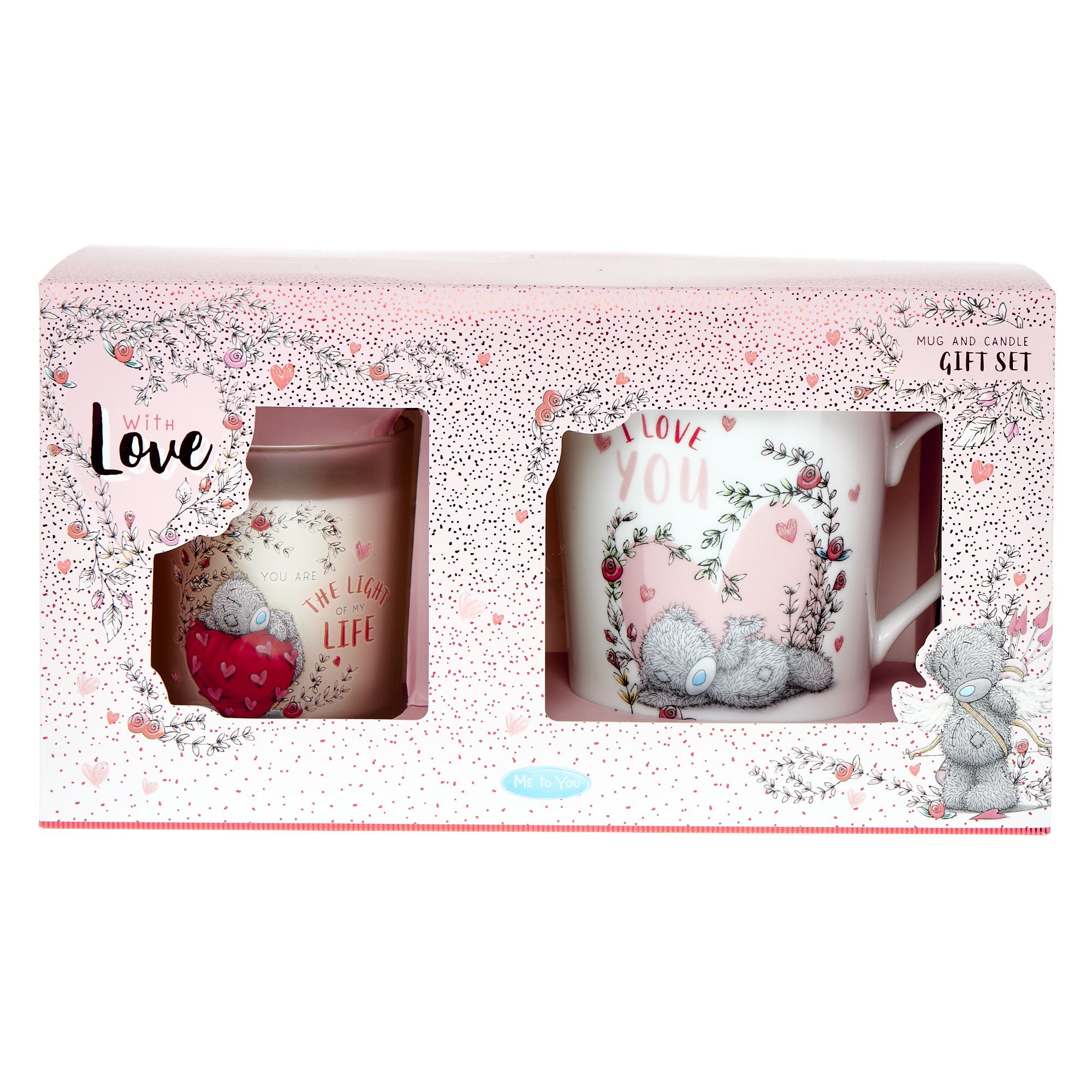 Me To You Tatty Teddy Candle & Mug Gift Set