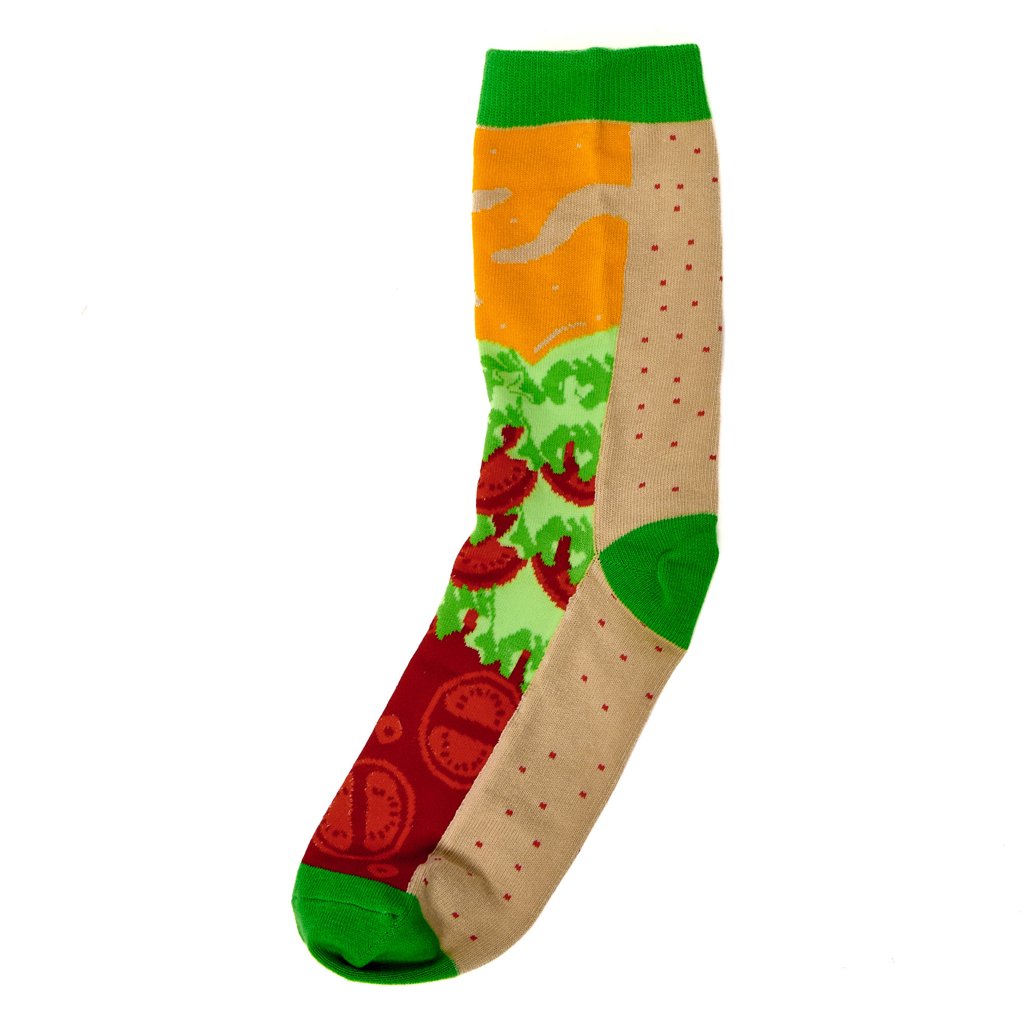 Sandwich Socks - 1 Pair