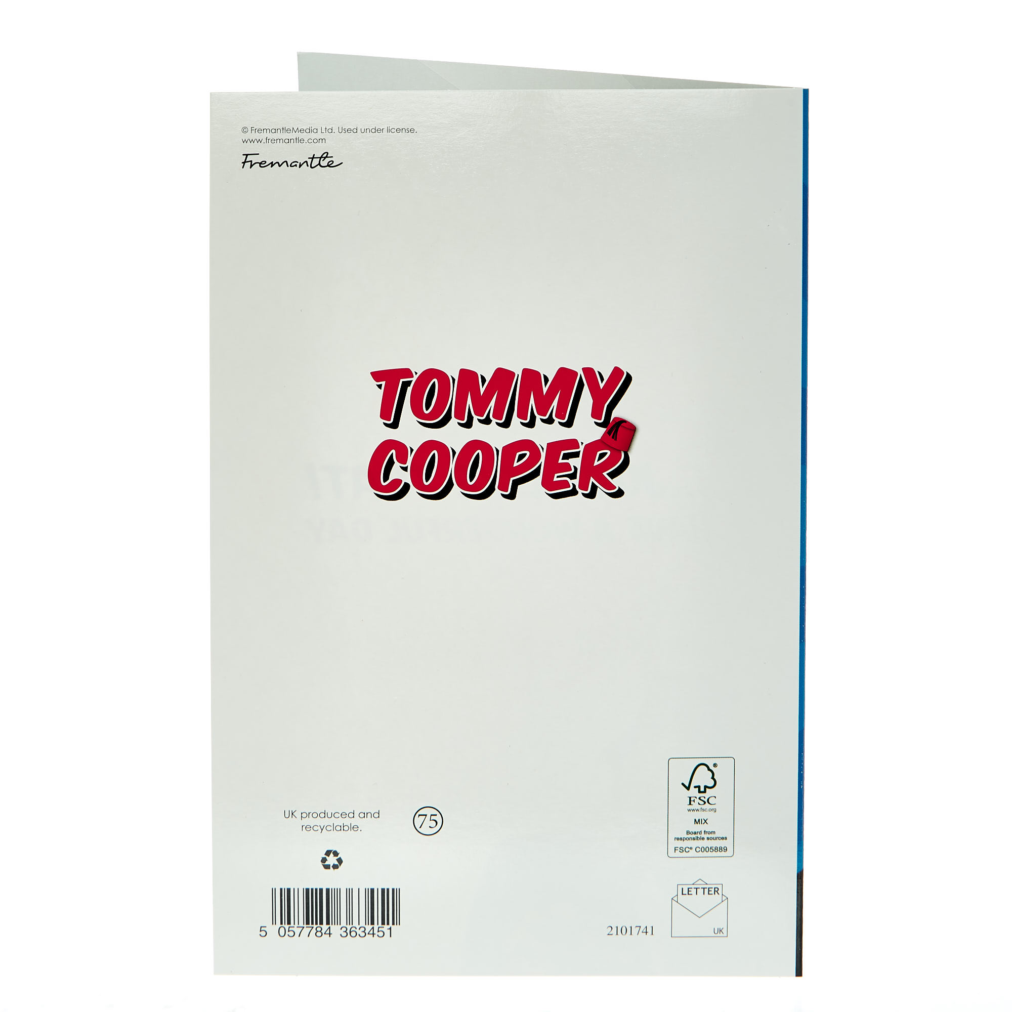 Tommy Cooper Birthday Card - Another Year Older...