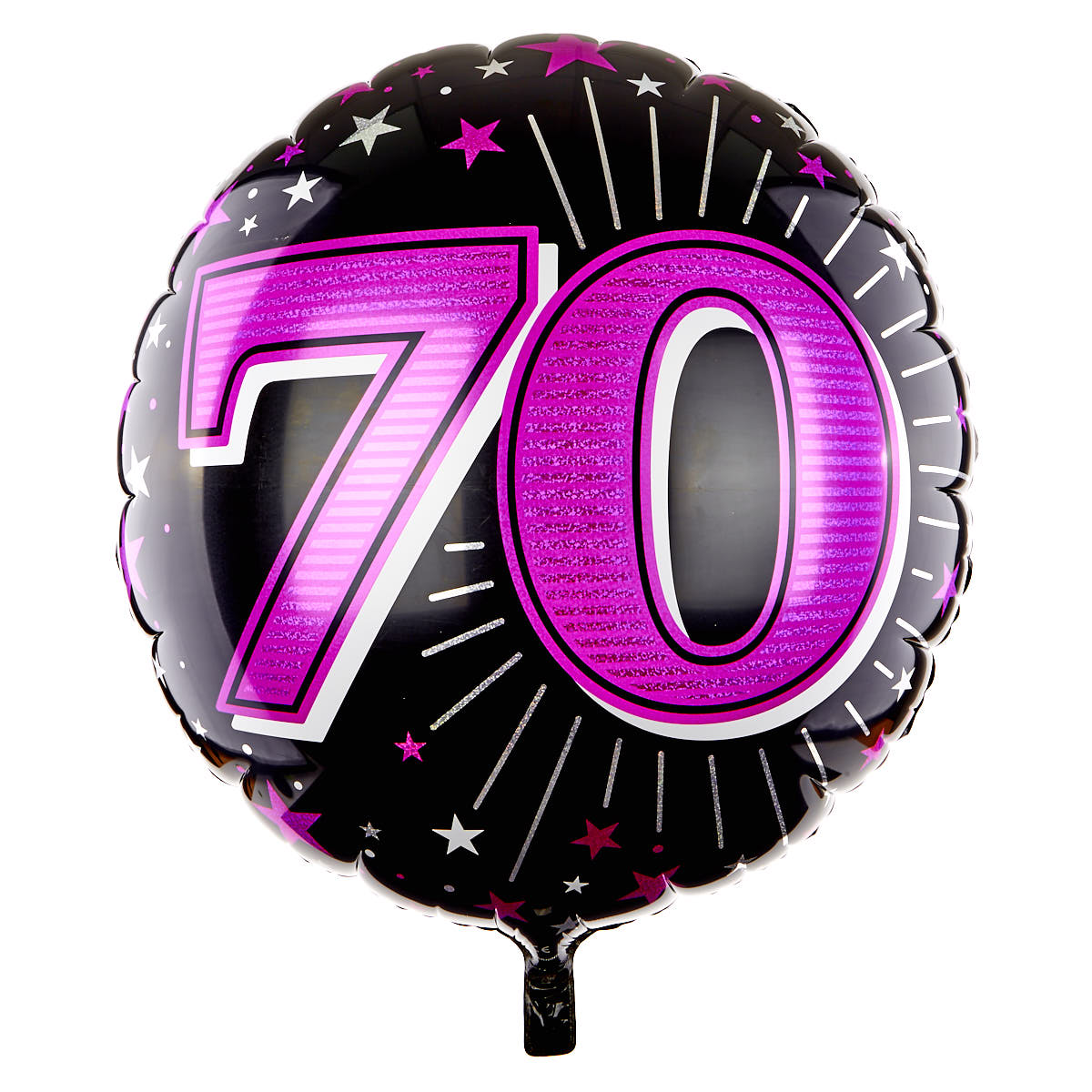 31 Inch 70th Birthday Helium Balloon - Pink