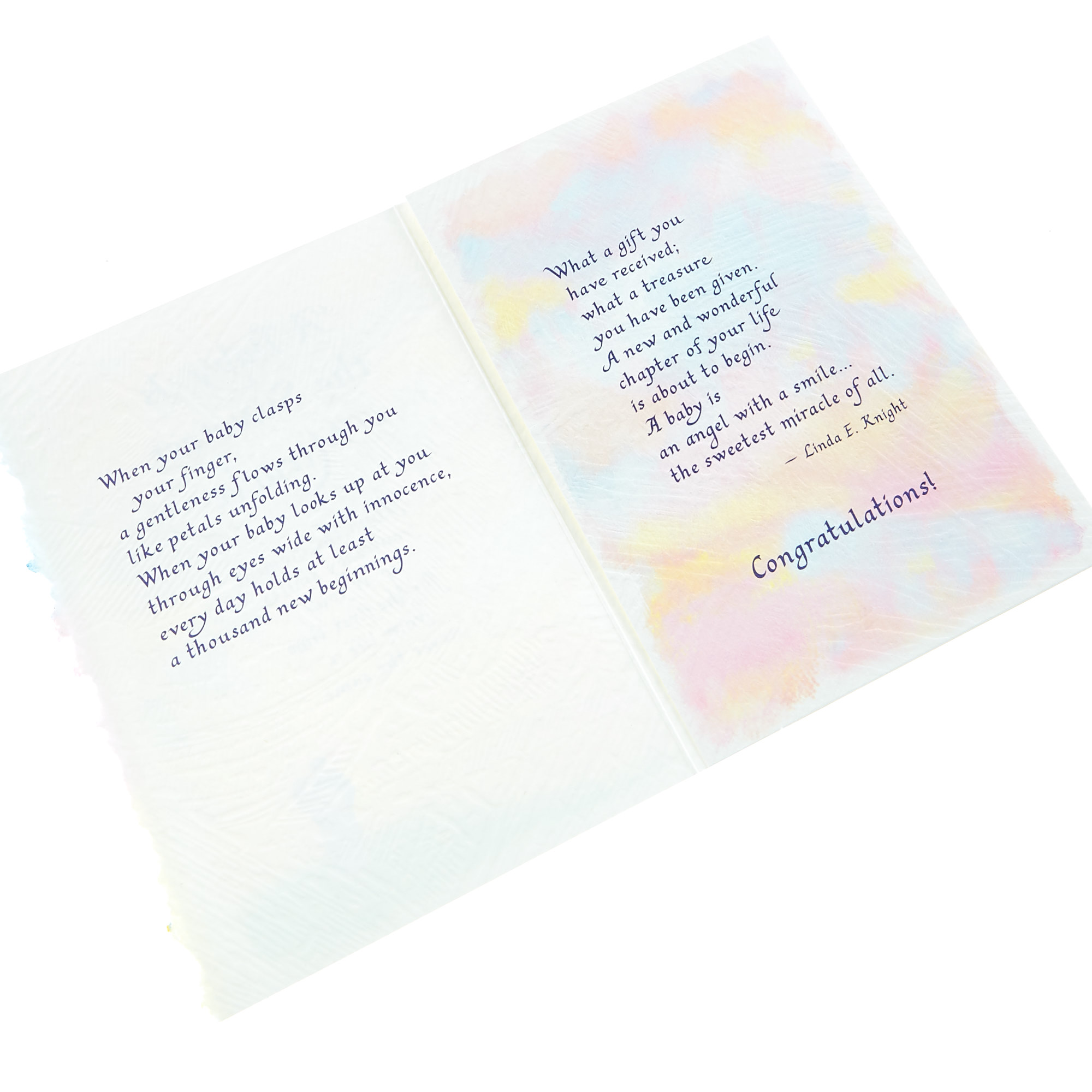 Blue Mountain Arts Card - A Baby Is The Sweetest Miracle 