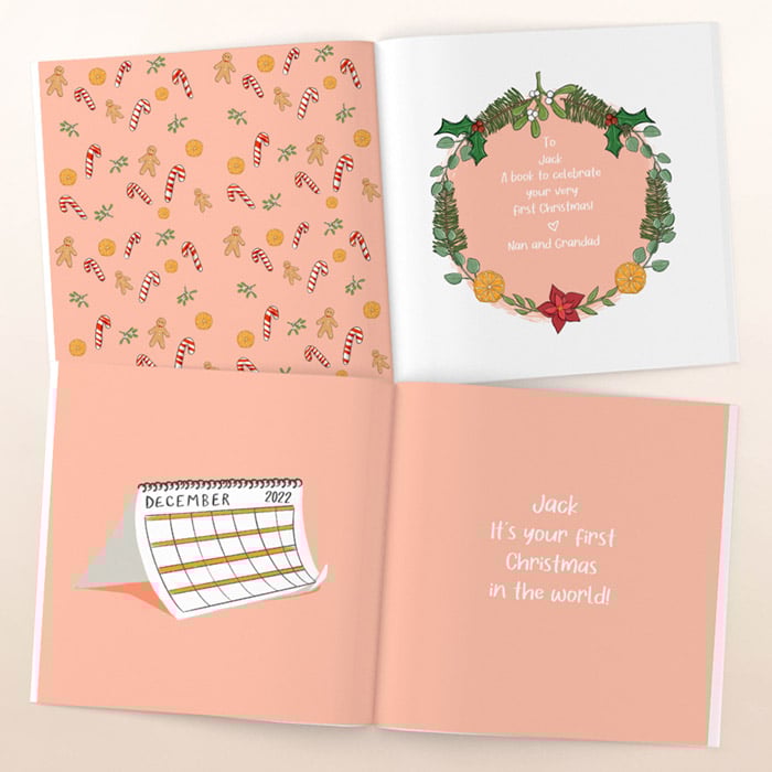 Personalised First Christmas Children's Book