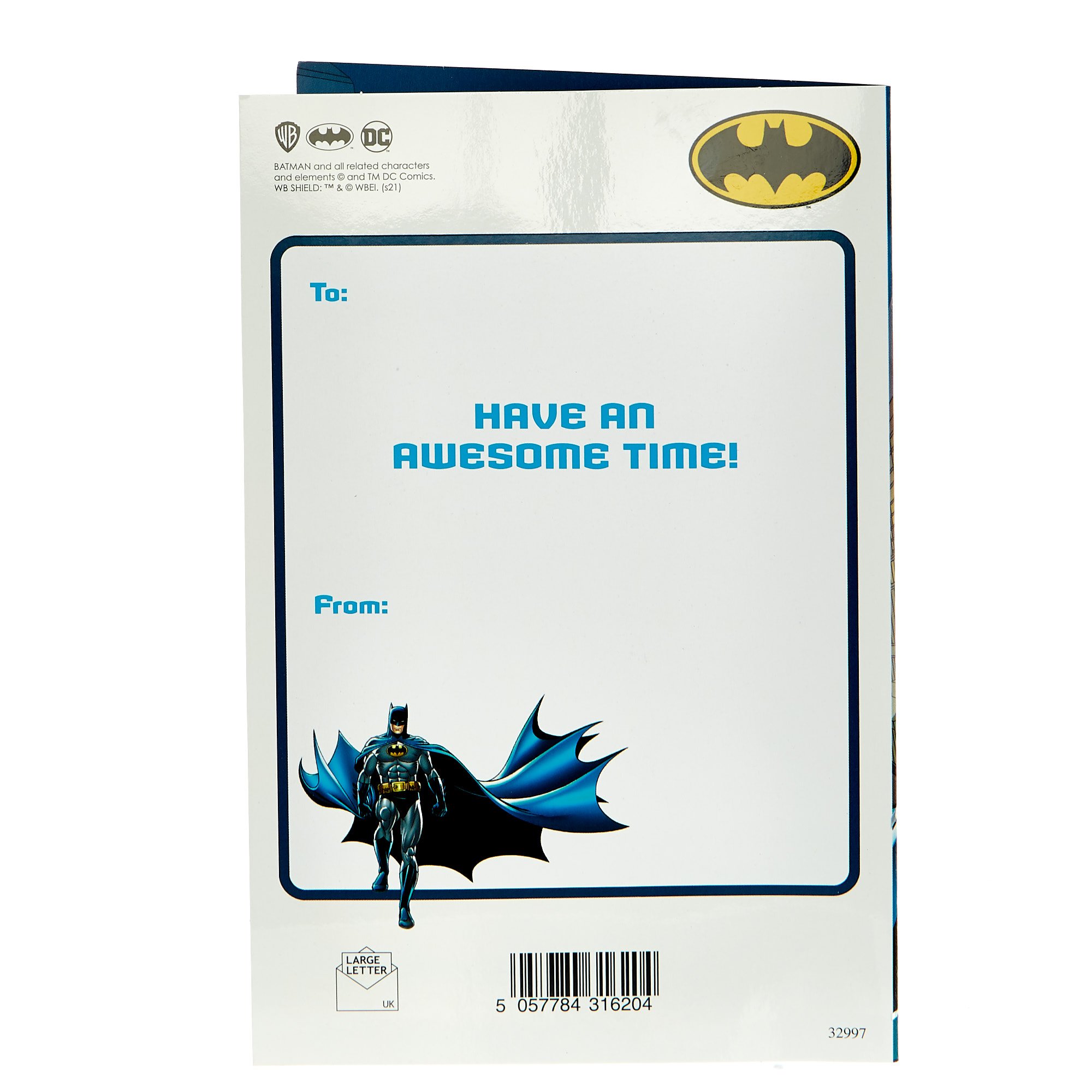 Batman Pop-Up Birthday Card