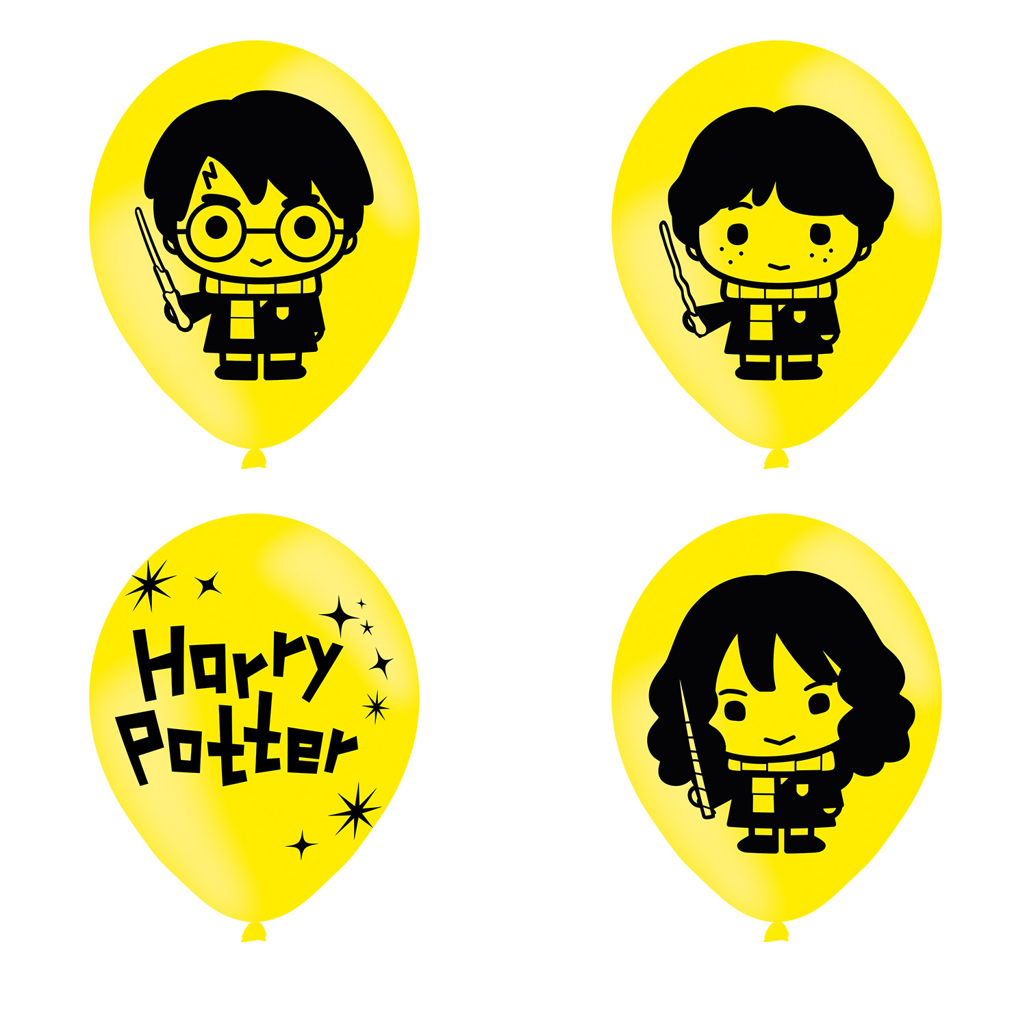 Harry Potter 11-Inch Latex Balloons - Pack of 6