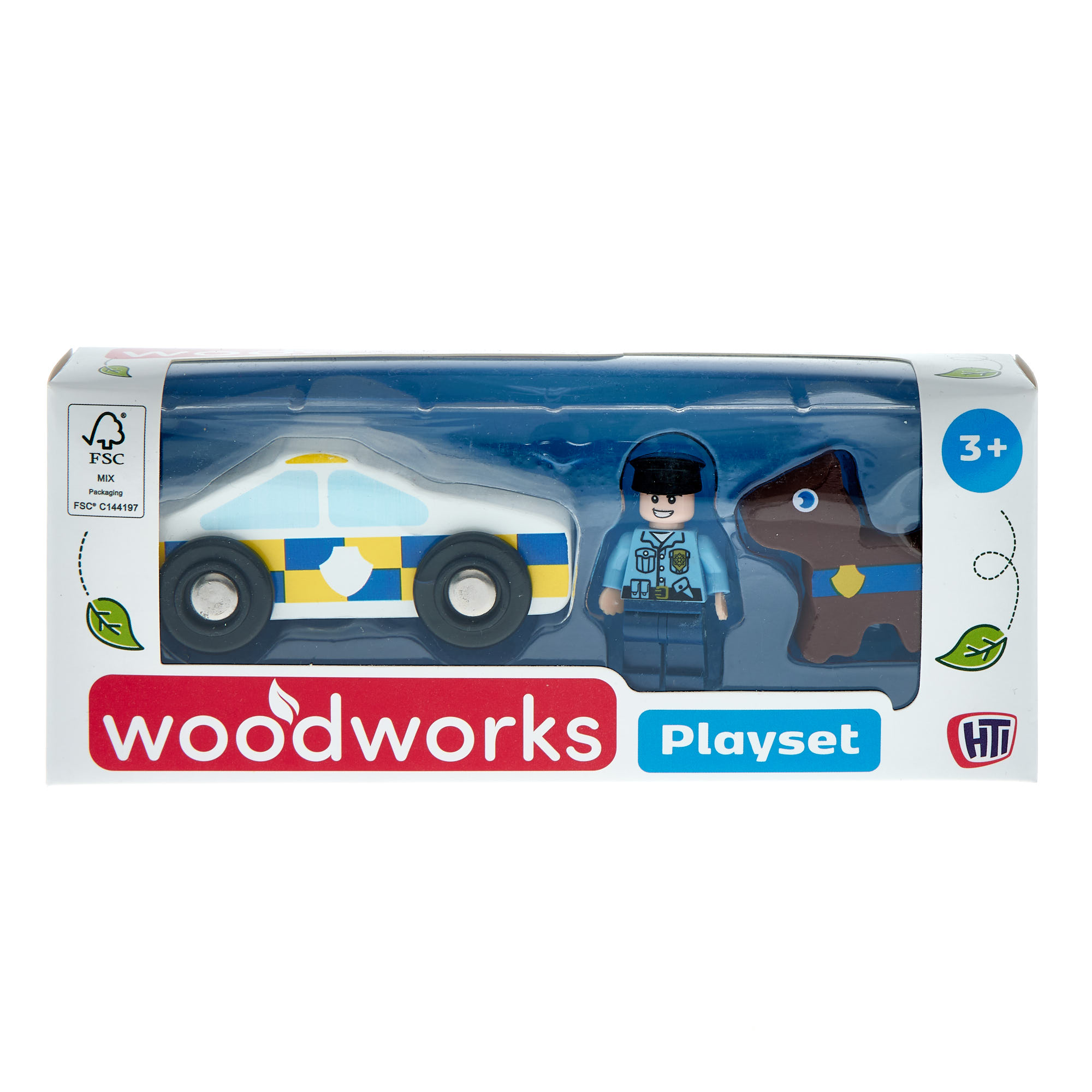 Woodworks Children's Police Playset