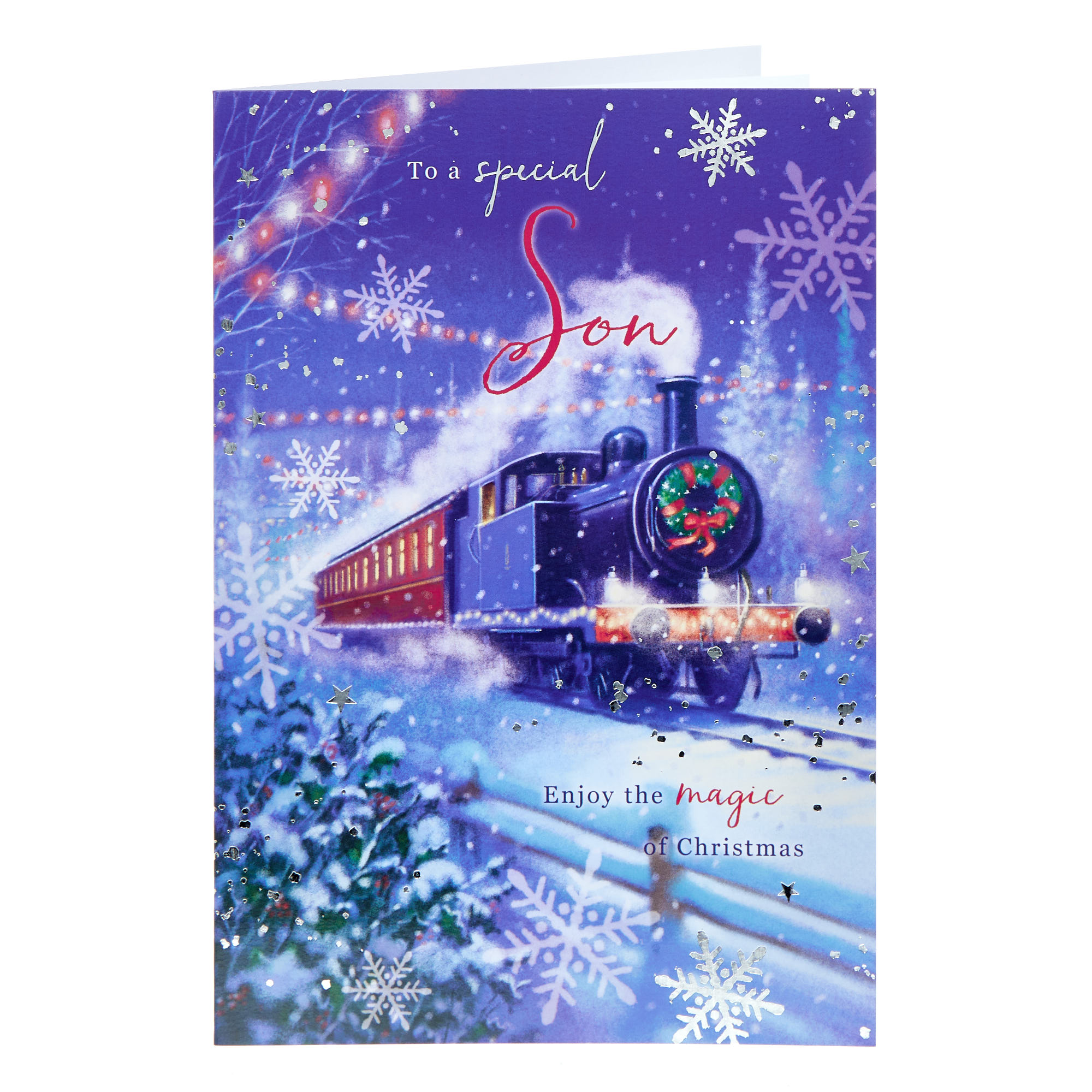 Son Enjoy the Magic Christmas Card