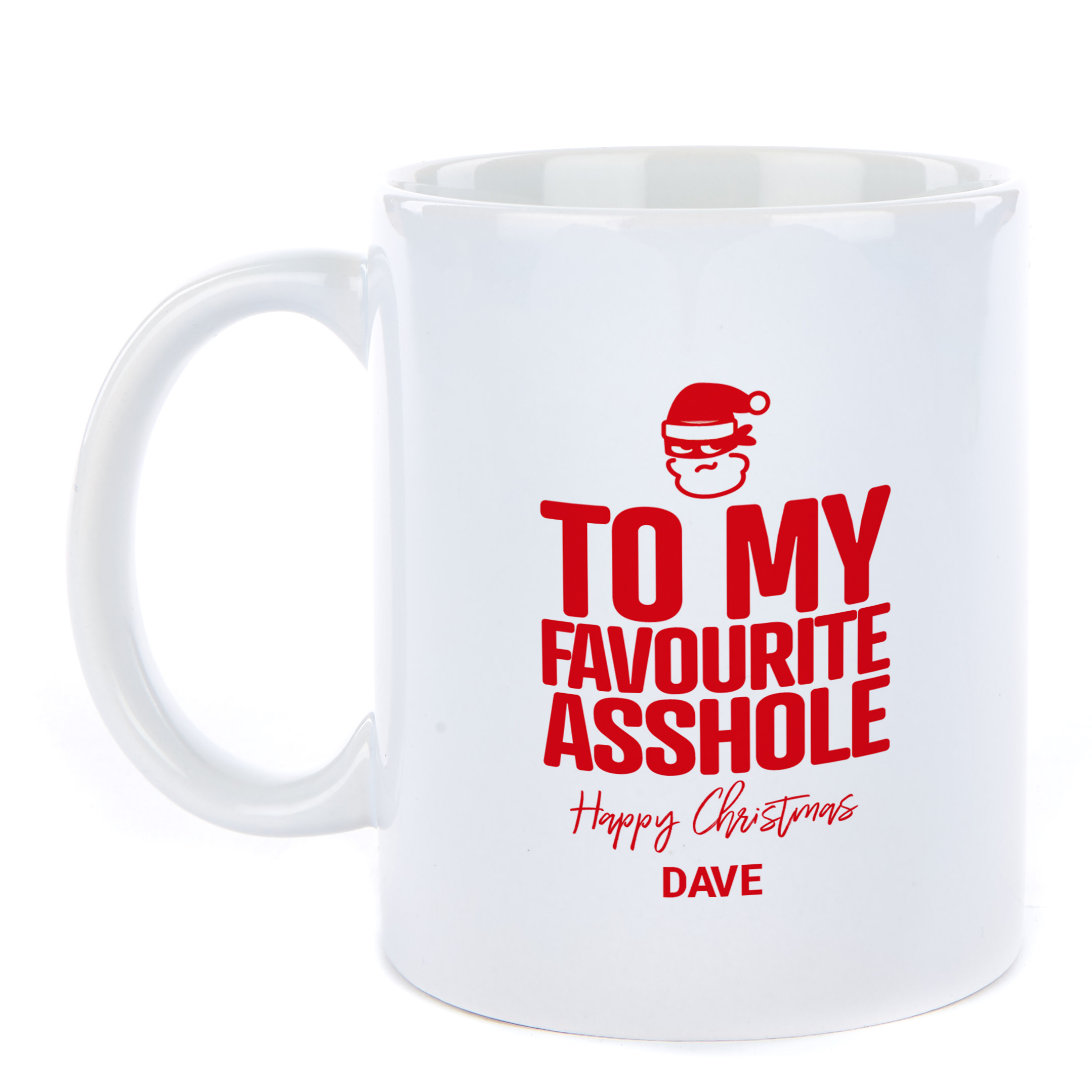 Personalised Punk Christmas Mug - To my Favourite
