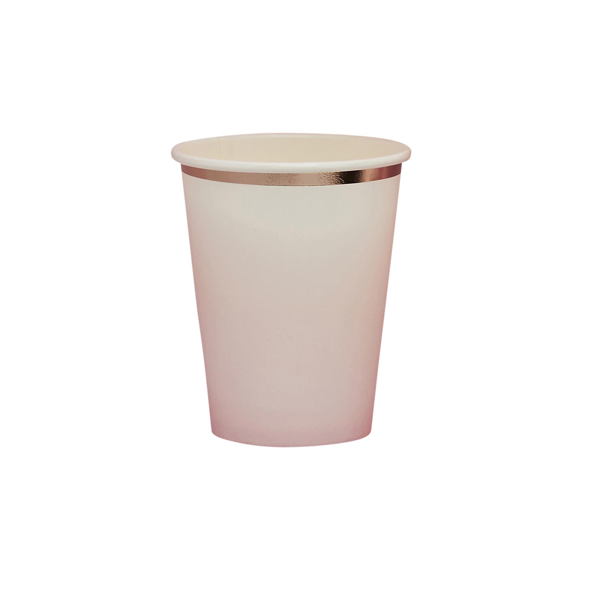 Metallic Ombre Paper Cups - Pack of 8 (3 Colour Options)