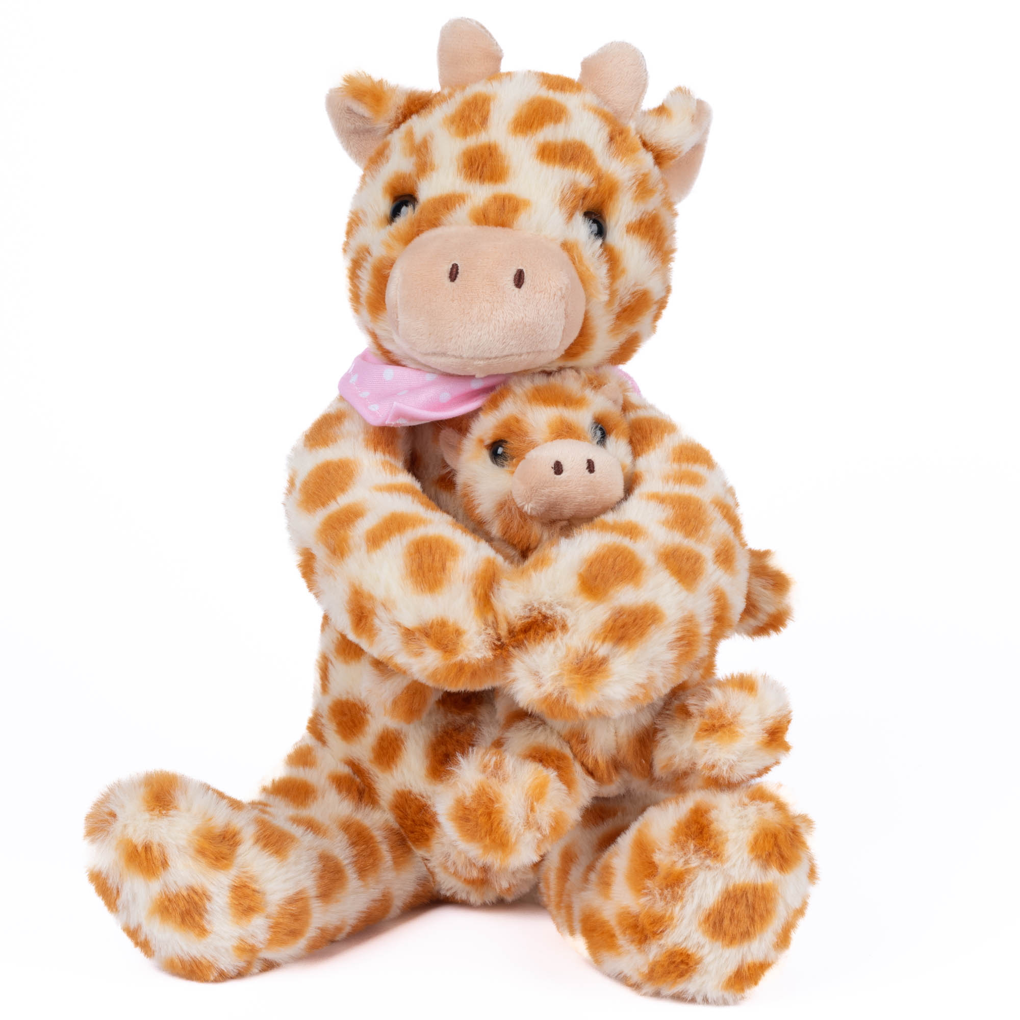 Medium Mummy & Mini Giraffes Soft Toy