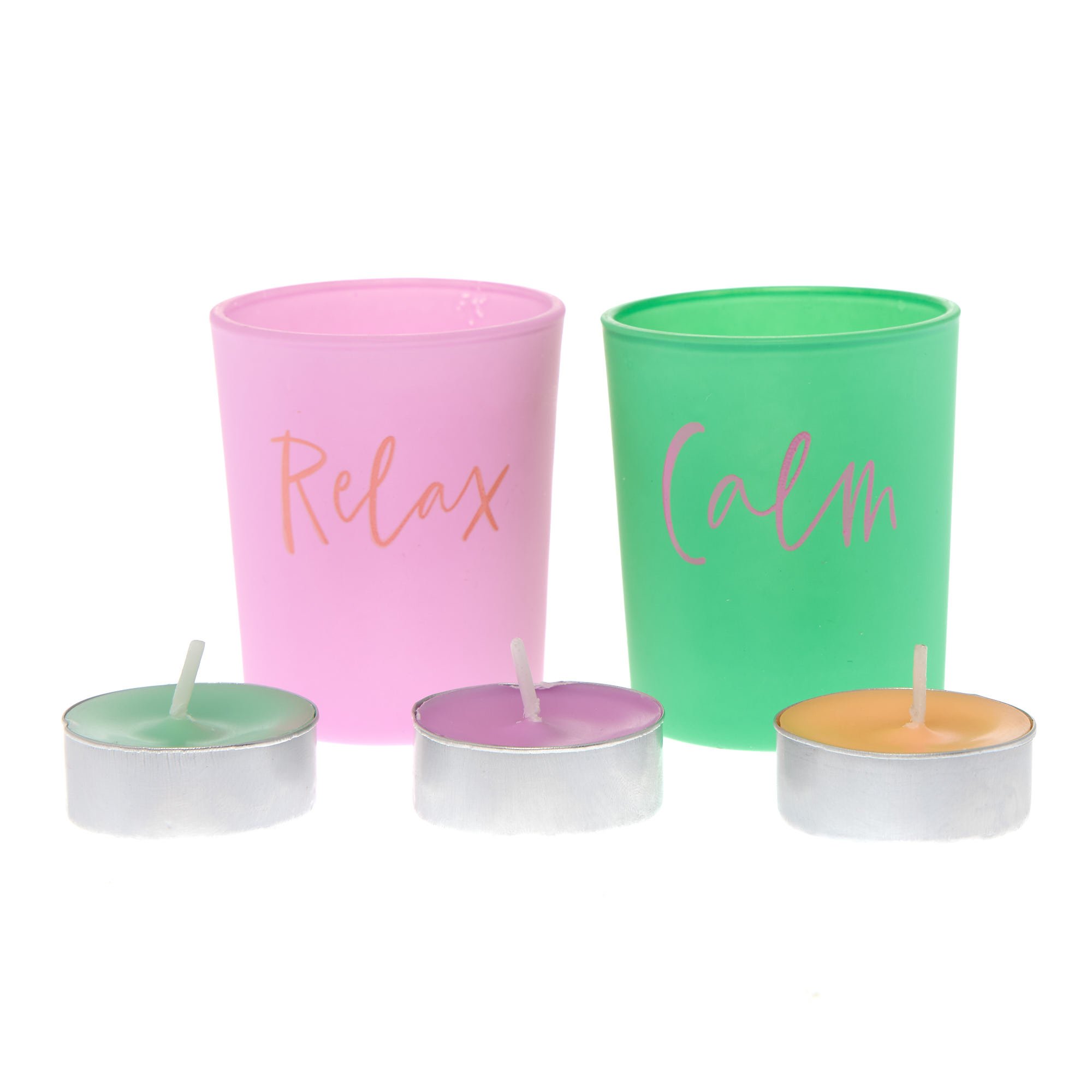 Home Time Tea Light & Votive Holder Set