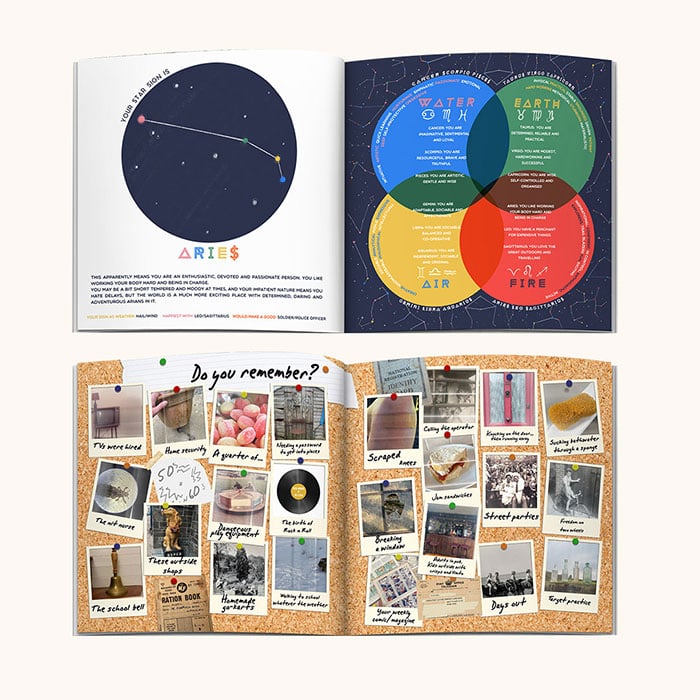 Personalised Book - Memory Lane 70th Birthday