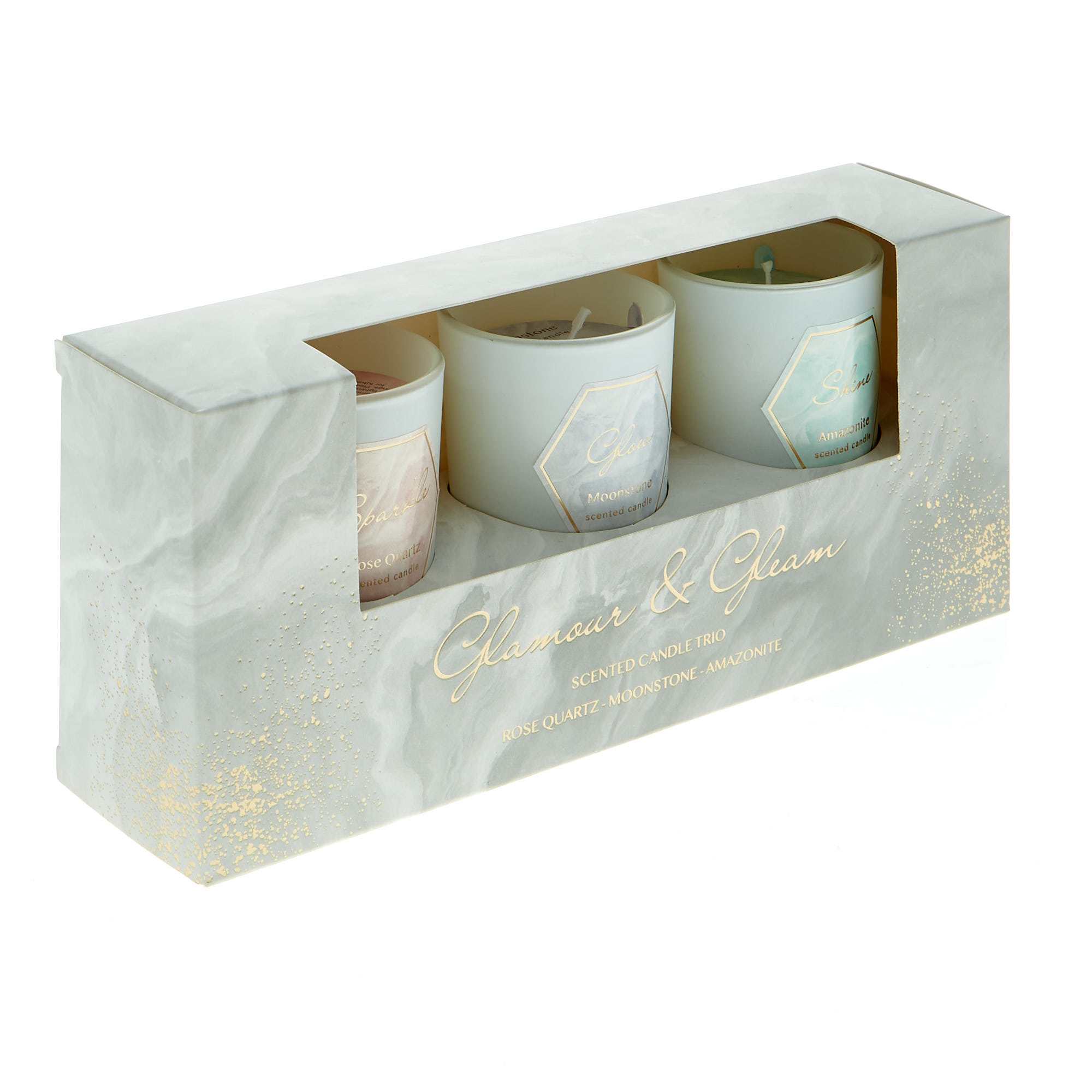 Glamour & Gleam Scented Votive Candles - Set Of 3