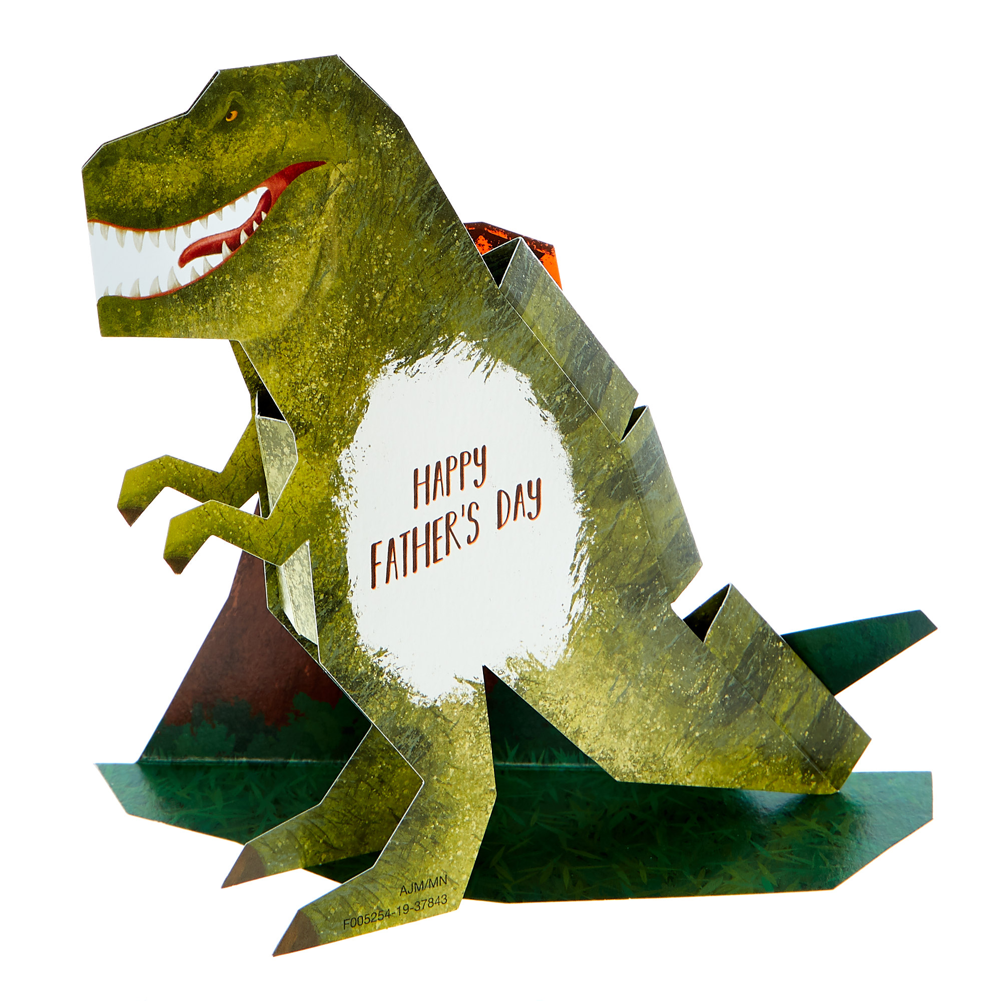 Exquisite Collection 3D Father's Day Card - Dinosaur 