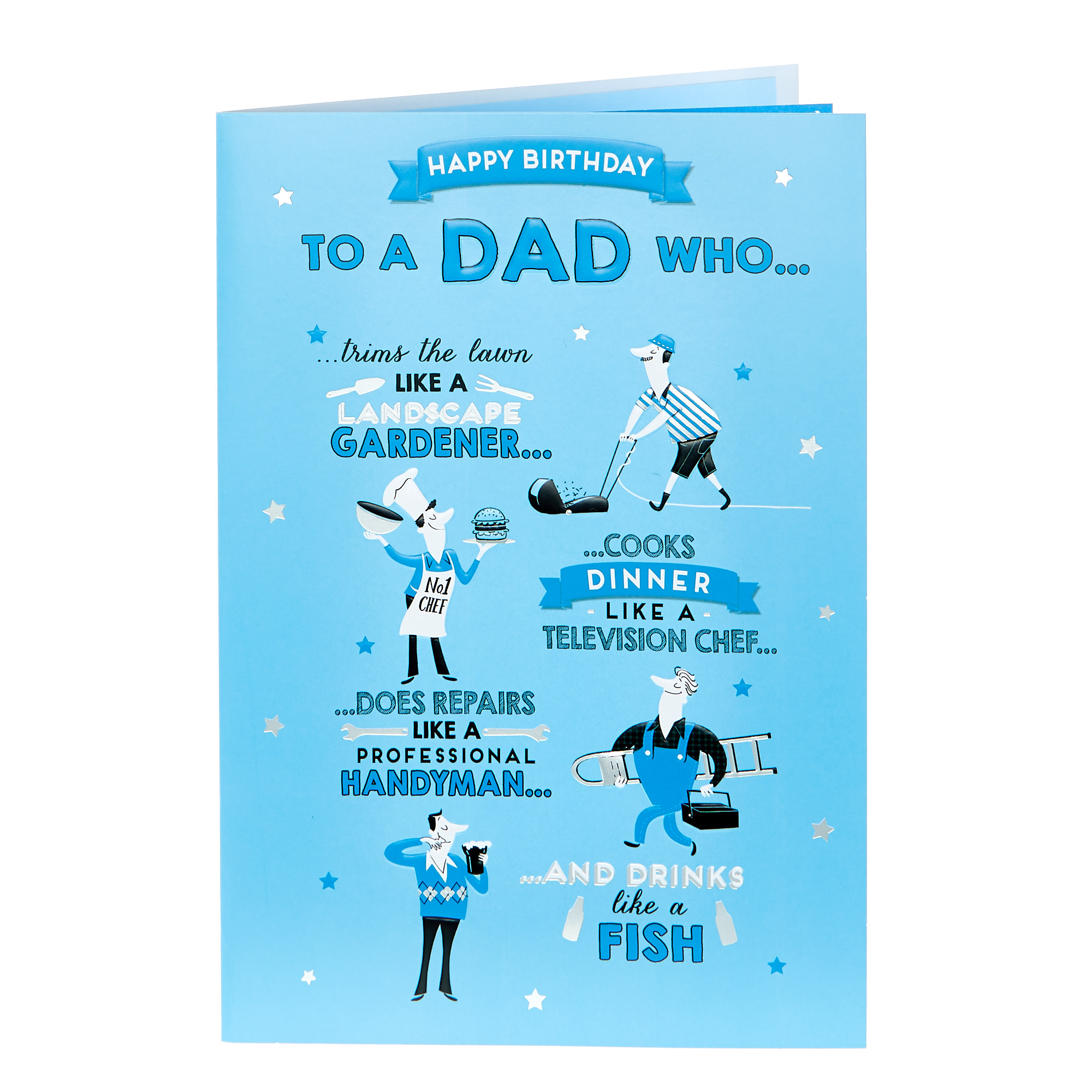 Birthday Card - To A Dad Who...