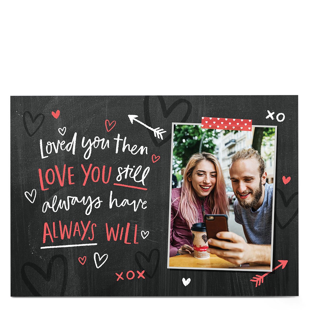 Photo Valentine's Day Card - Loved You Always