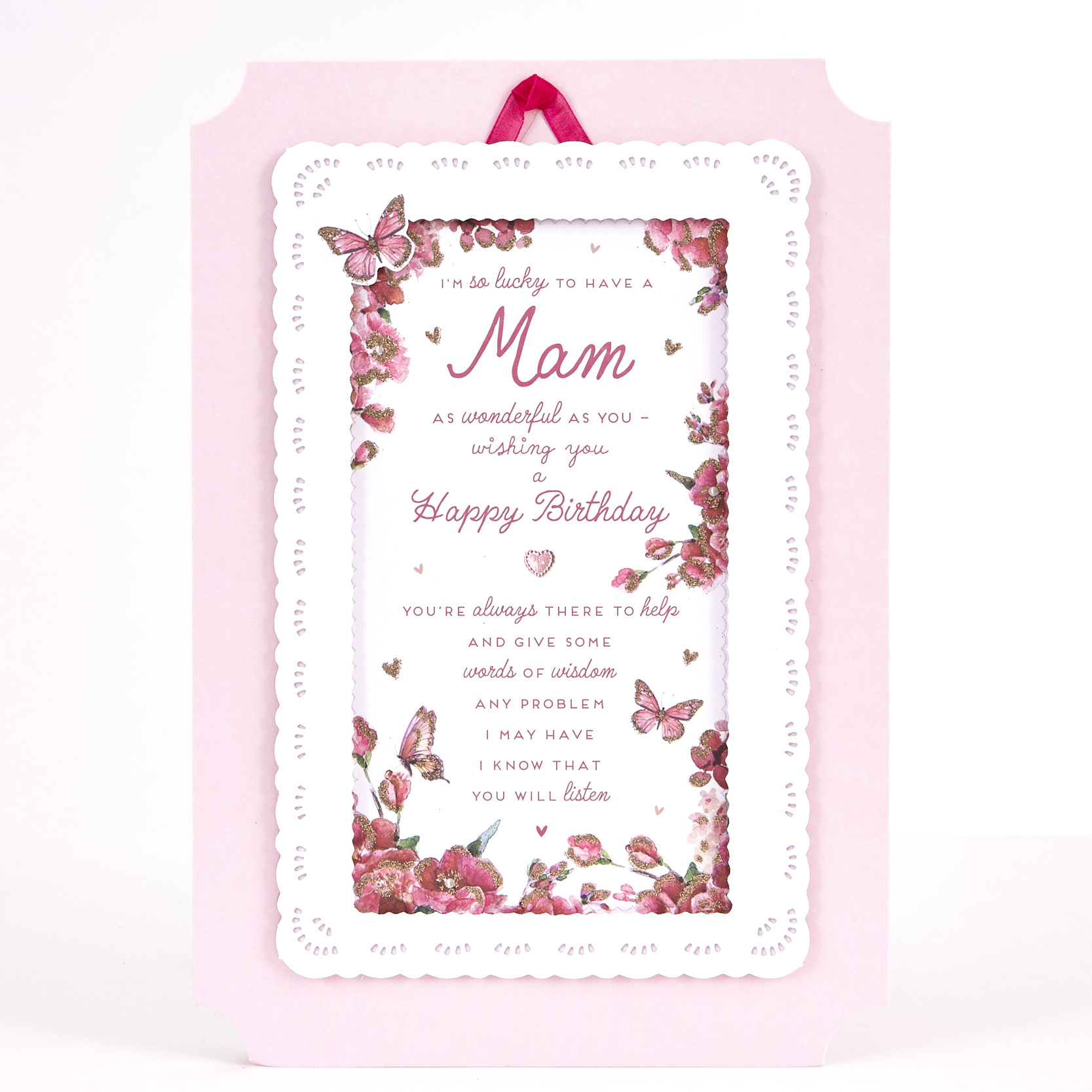 Signature Collection Birthday Card - Mam Roses