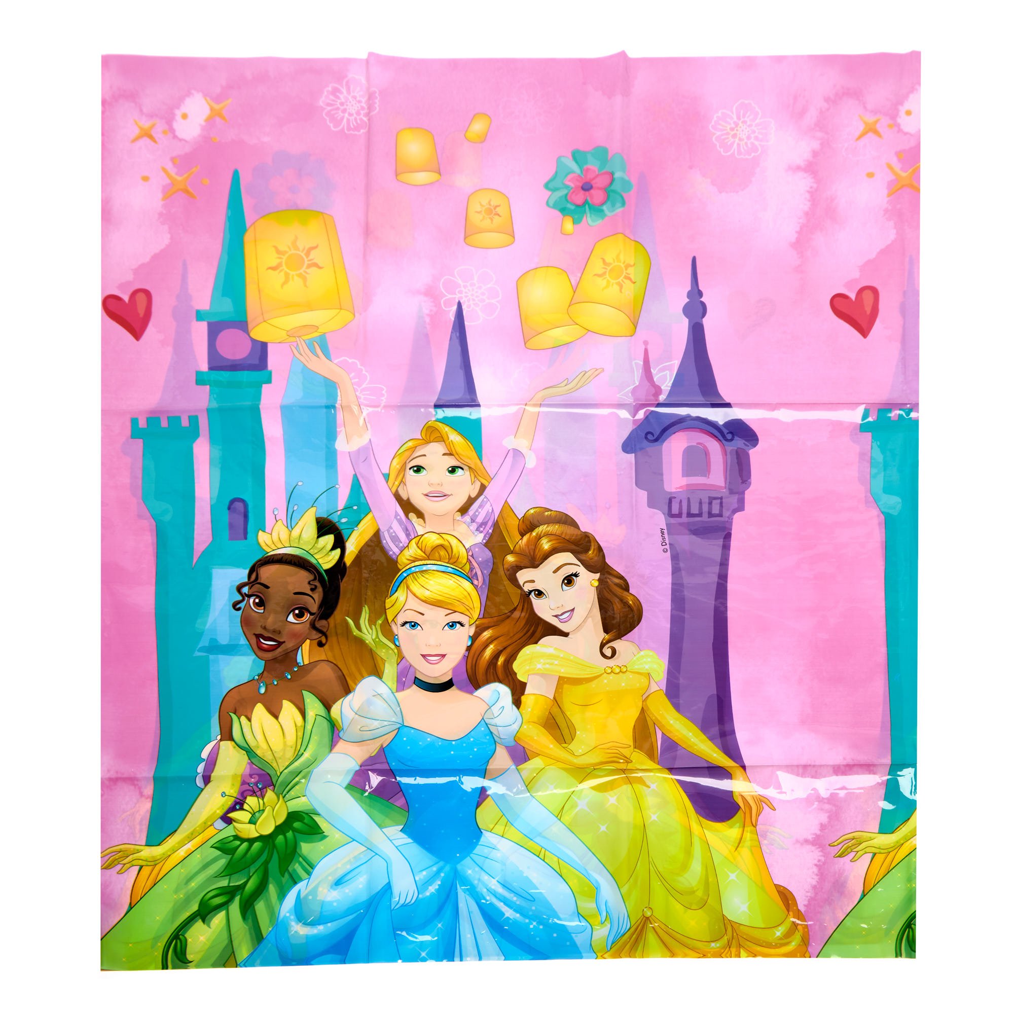 Disney Princesses Party Tableware & Decorations Bundle  - 16 Guests