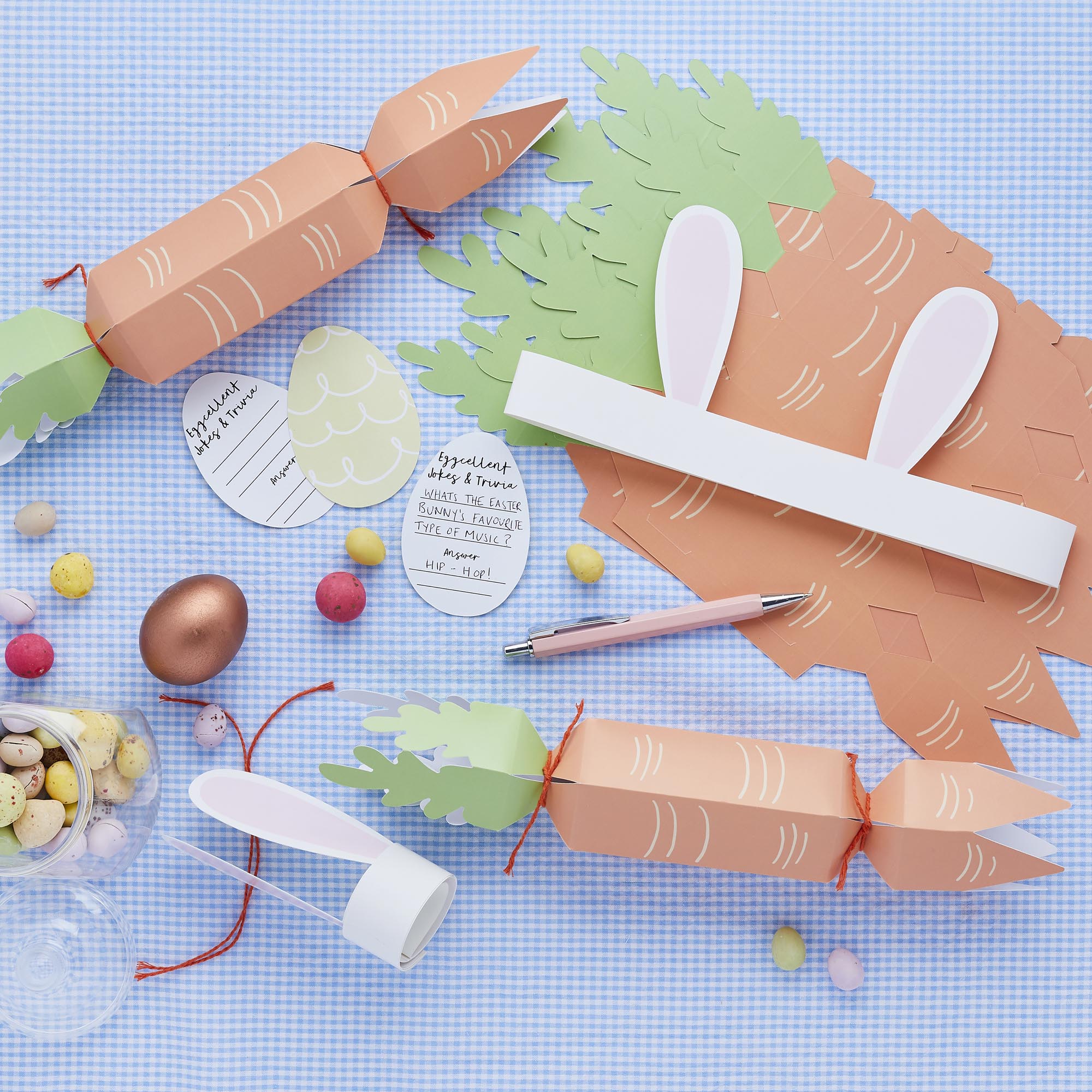 Carrot DIY Cracker Set - Pack of 6