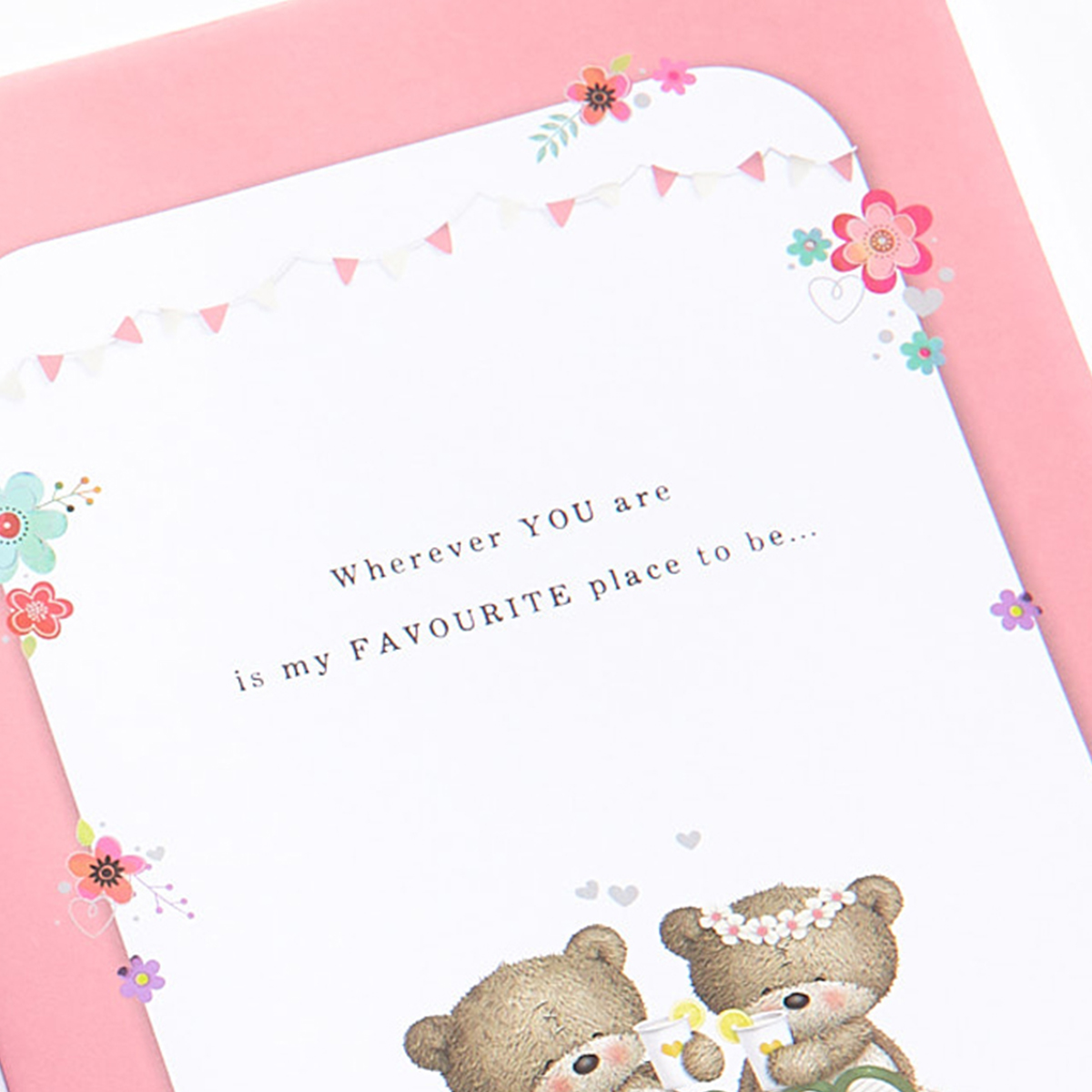 Hugs Bear Birthday Card - To The Amazing One I Love