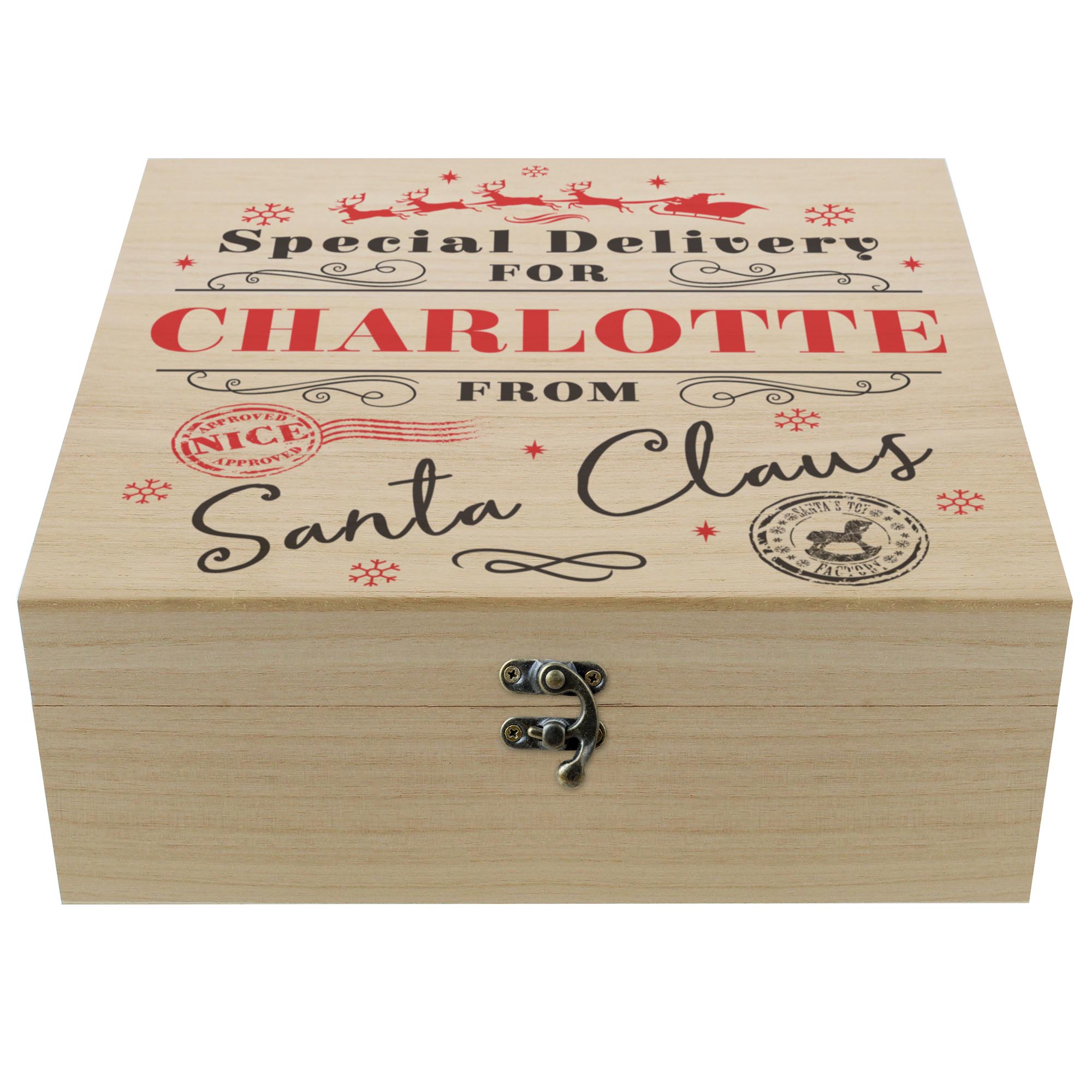 Personalised Special Delivery Christmas Eve Box,  Personalised Special Delivery Christmas Eve Box