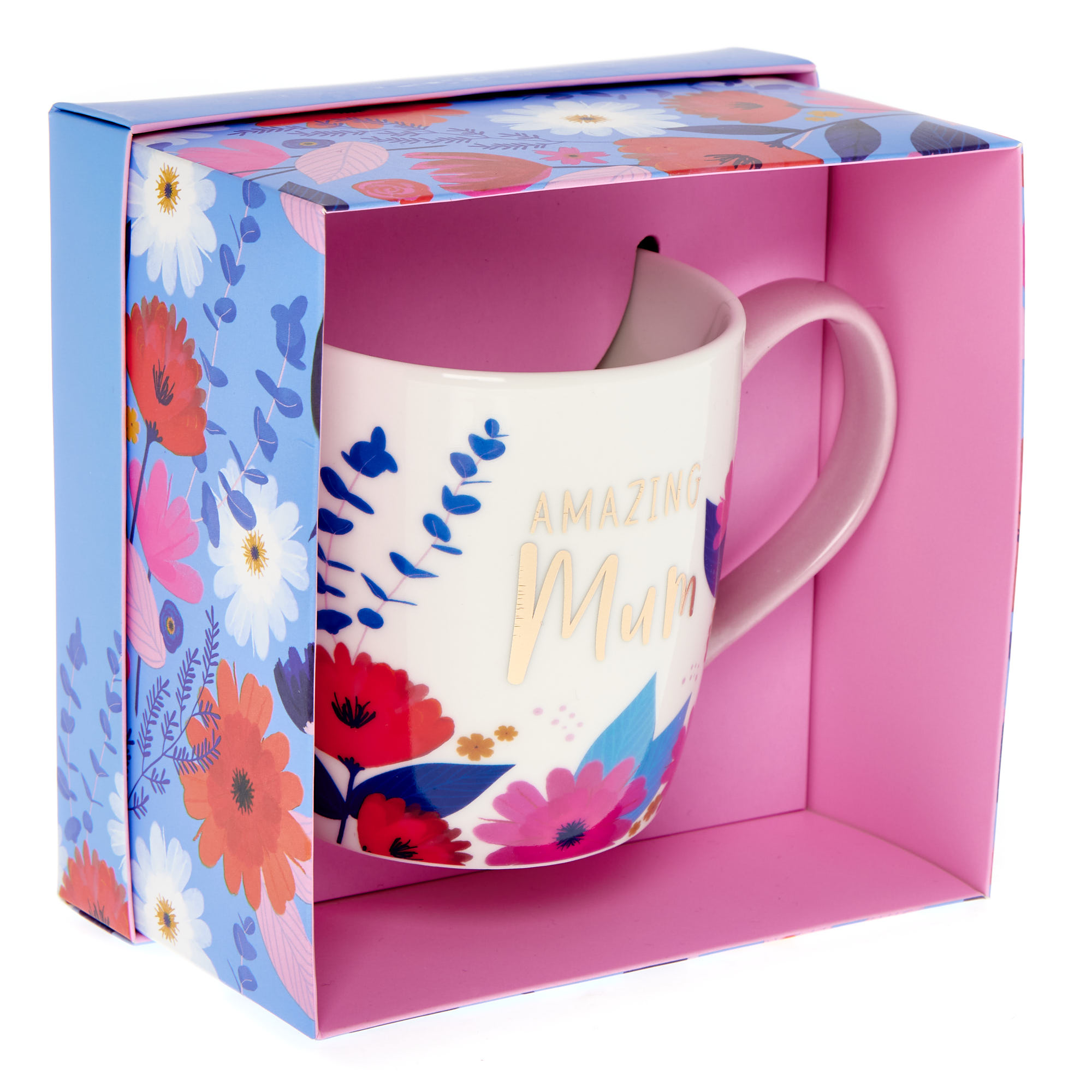 Amazing Mum Floral Mug