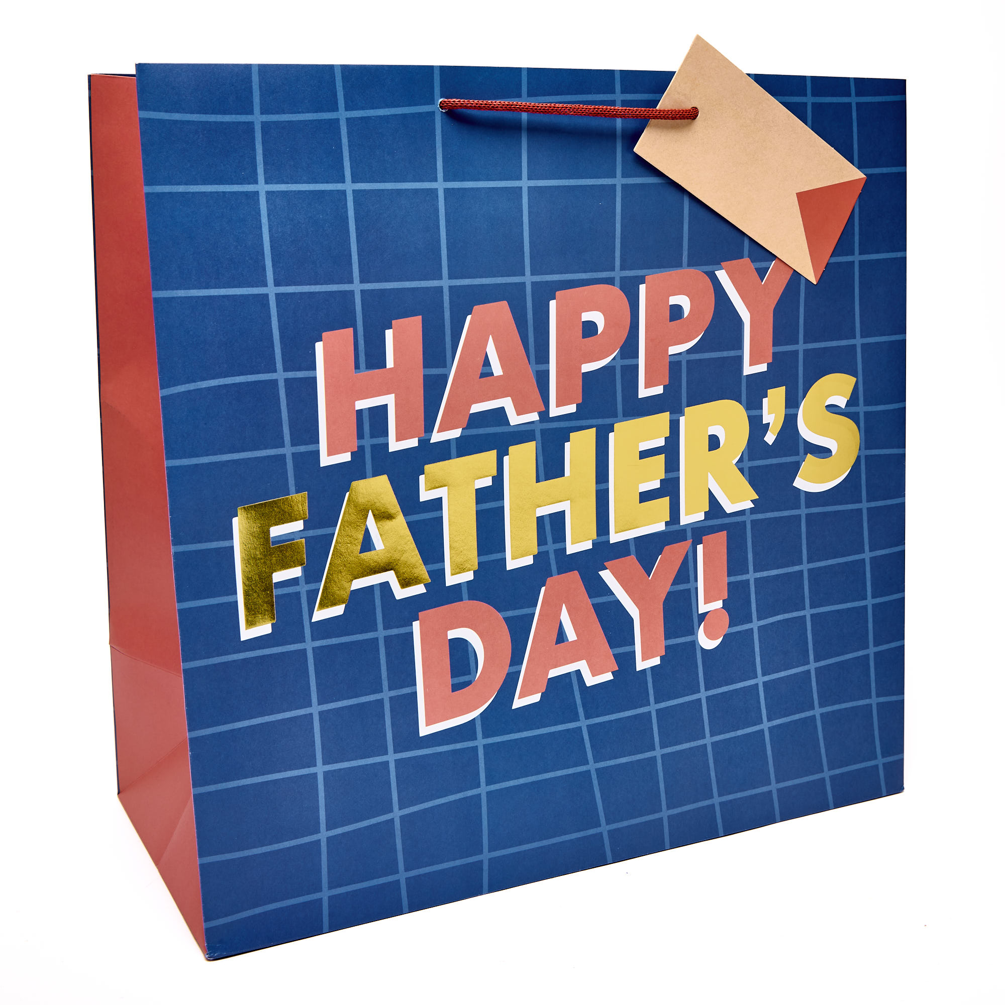 Happy Father's Day Giant Square Gift Bag