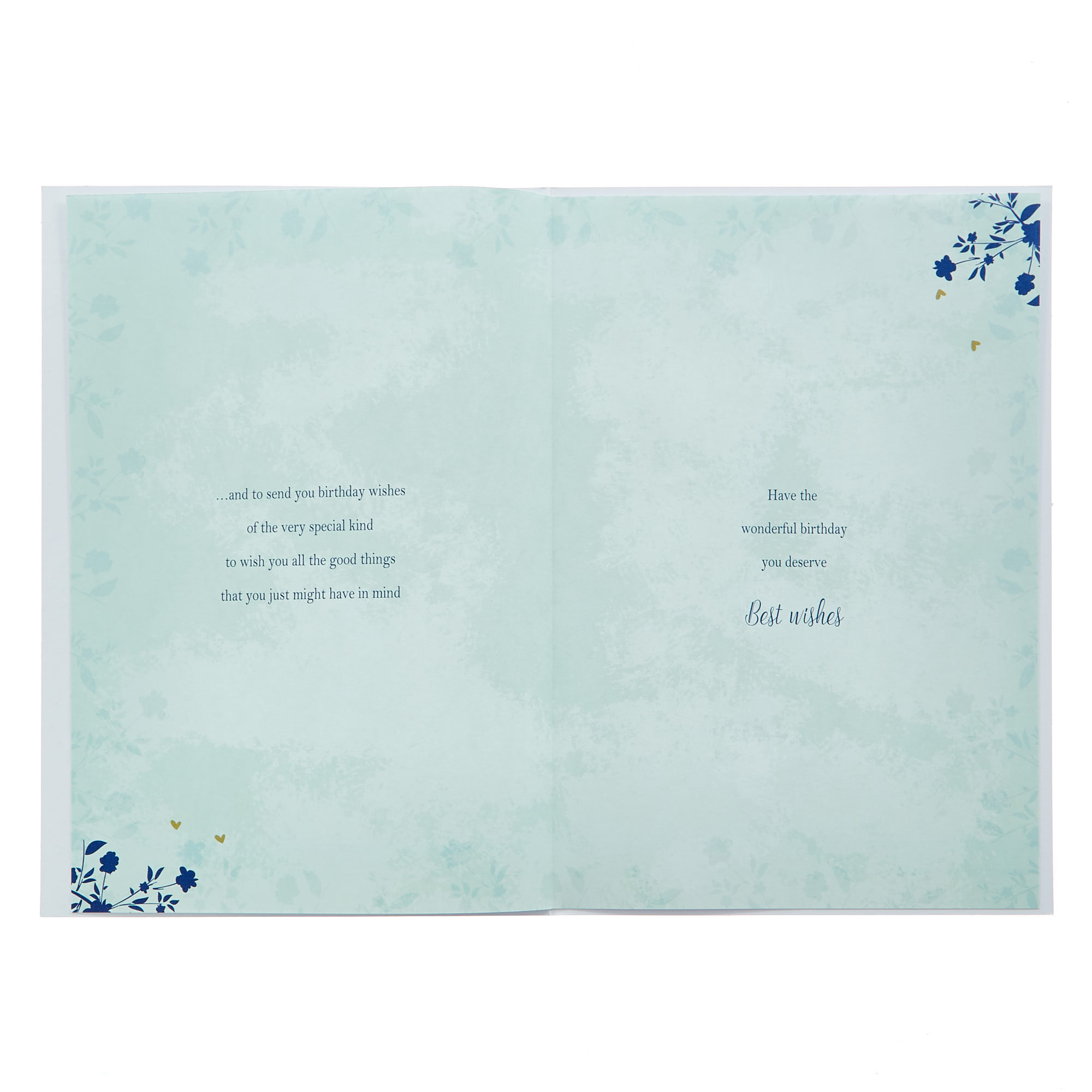 Birthday Card - Someone Special Peacock