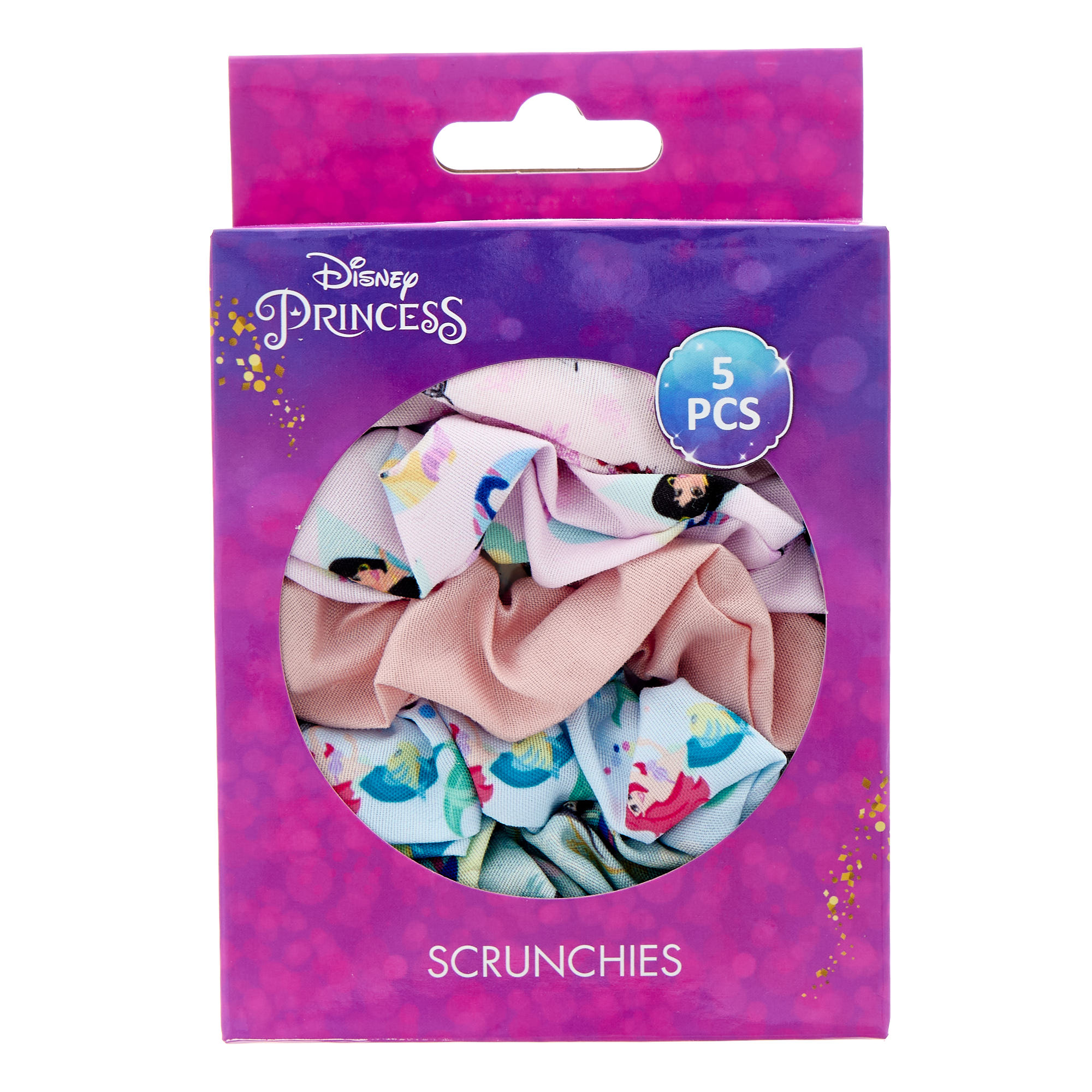 Disney Princess Scrunchies - Pack of 5