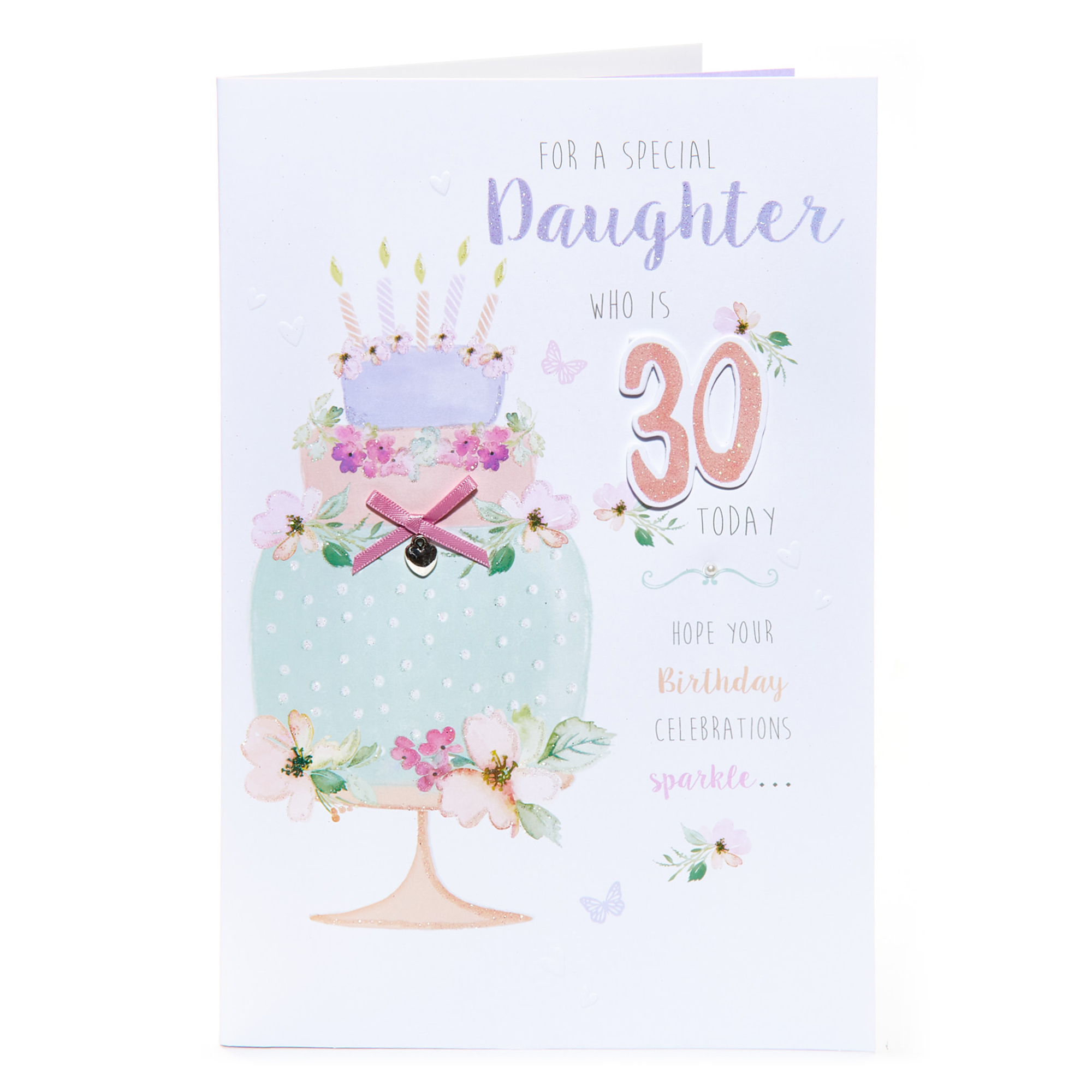30th Birthday Card - For A Special Daughter