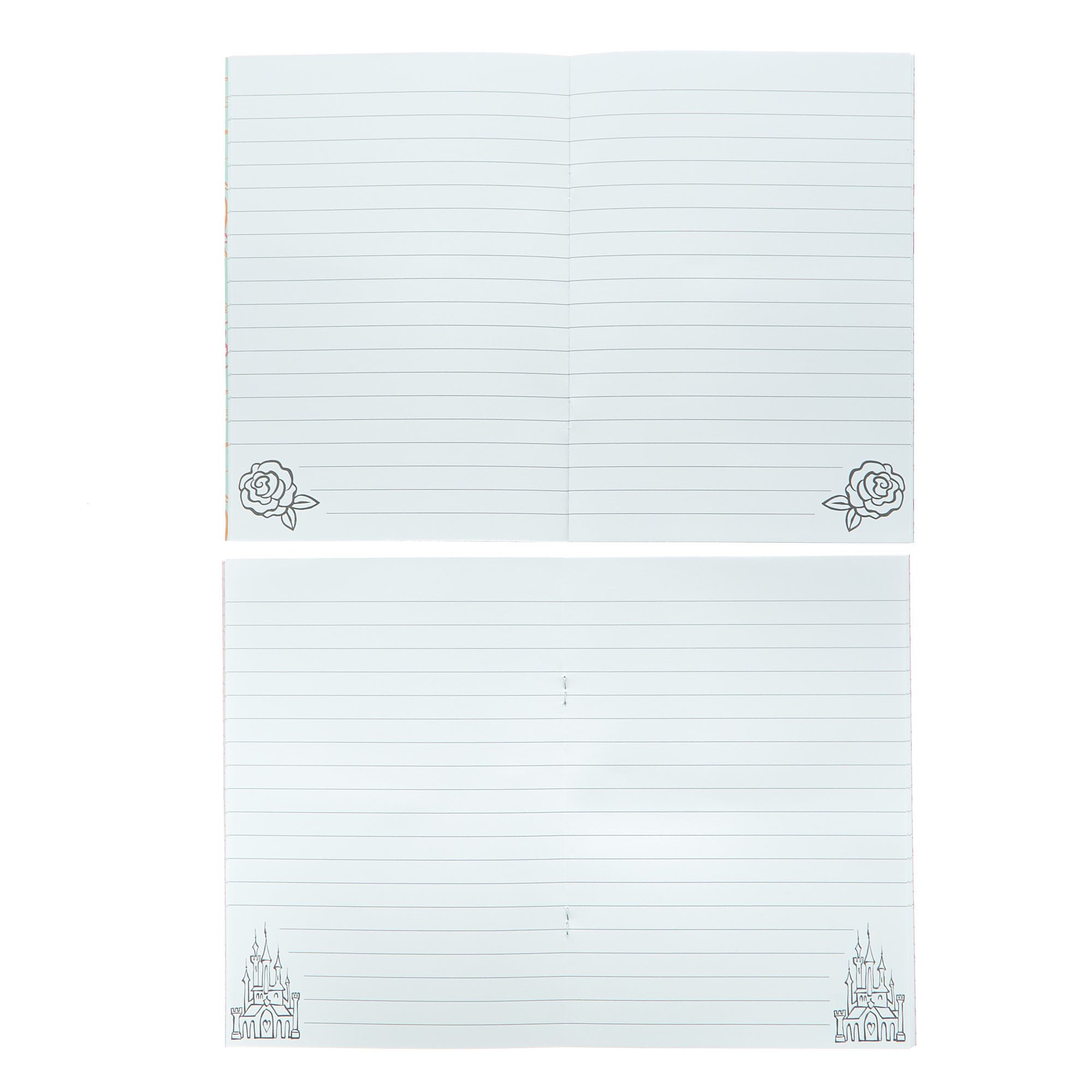 Set of 2 Disney Princess Notebooks