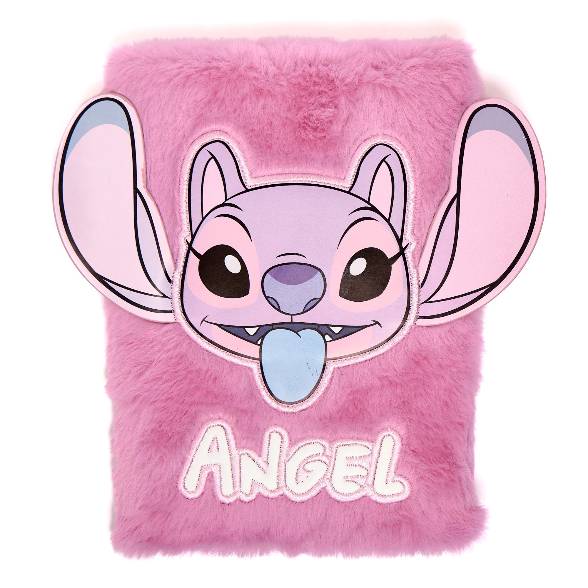 Disney Stitch Angel Plush Notebook