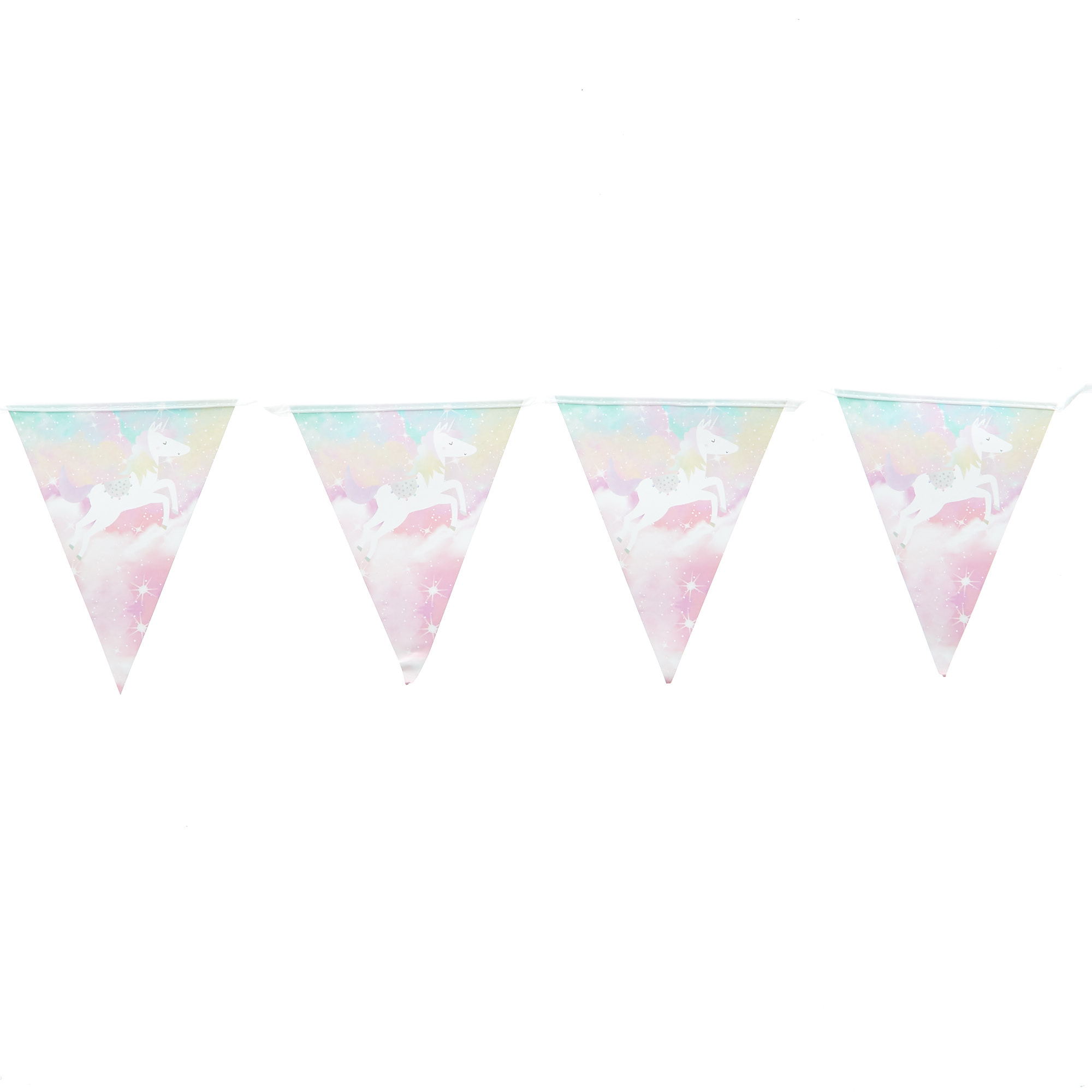 Unicorn Party Tableware & Decorations Bundle - 8 Guests
