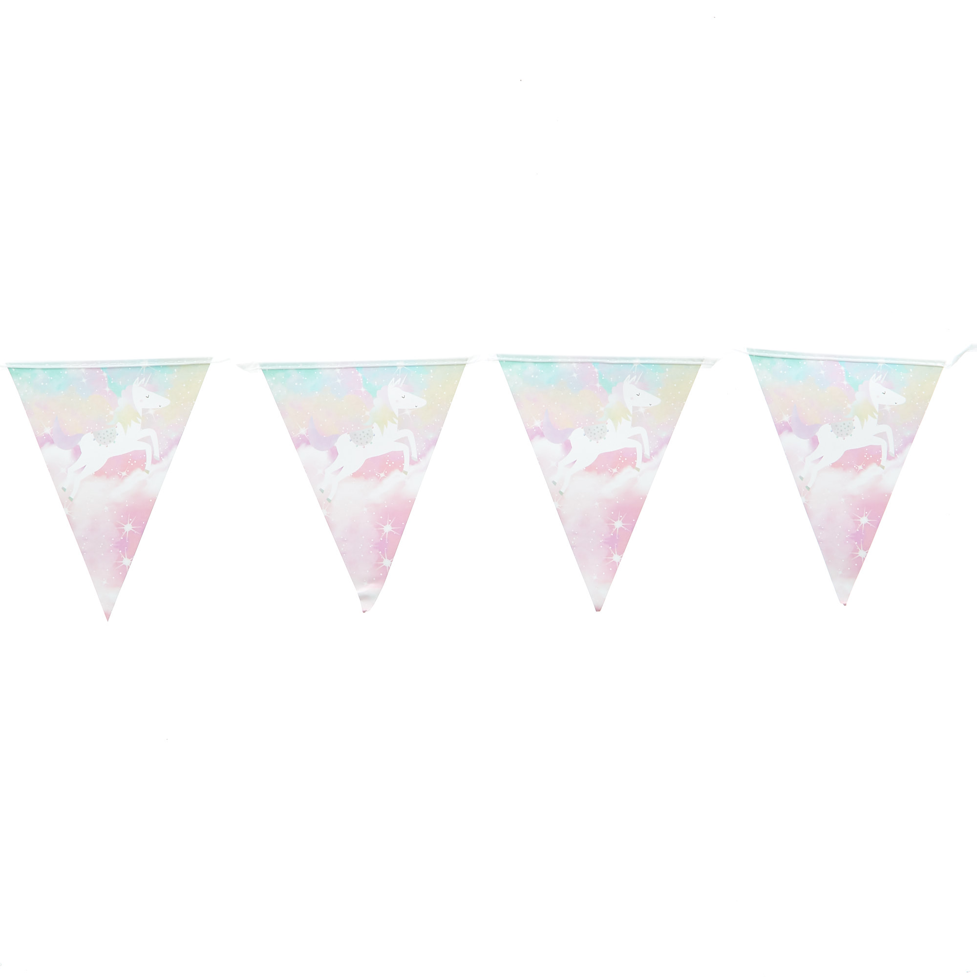 Unicorn Party Tableware & Decorations Bundle - 8 Guests